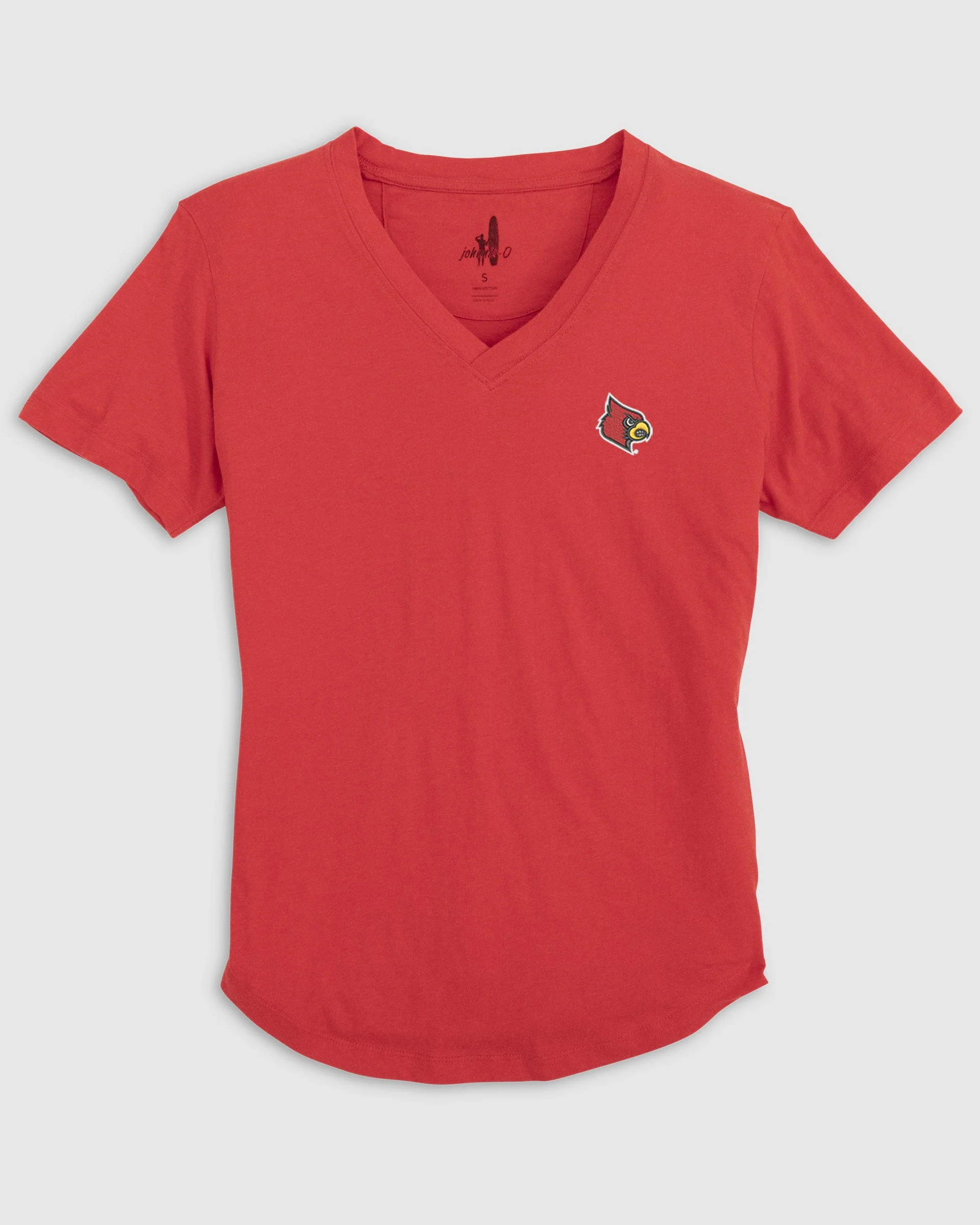 Women's Louisville Merediths V-Neck T-Shirt - Image 3