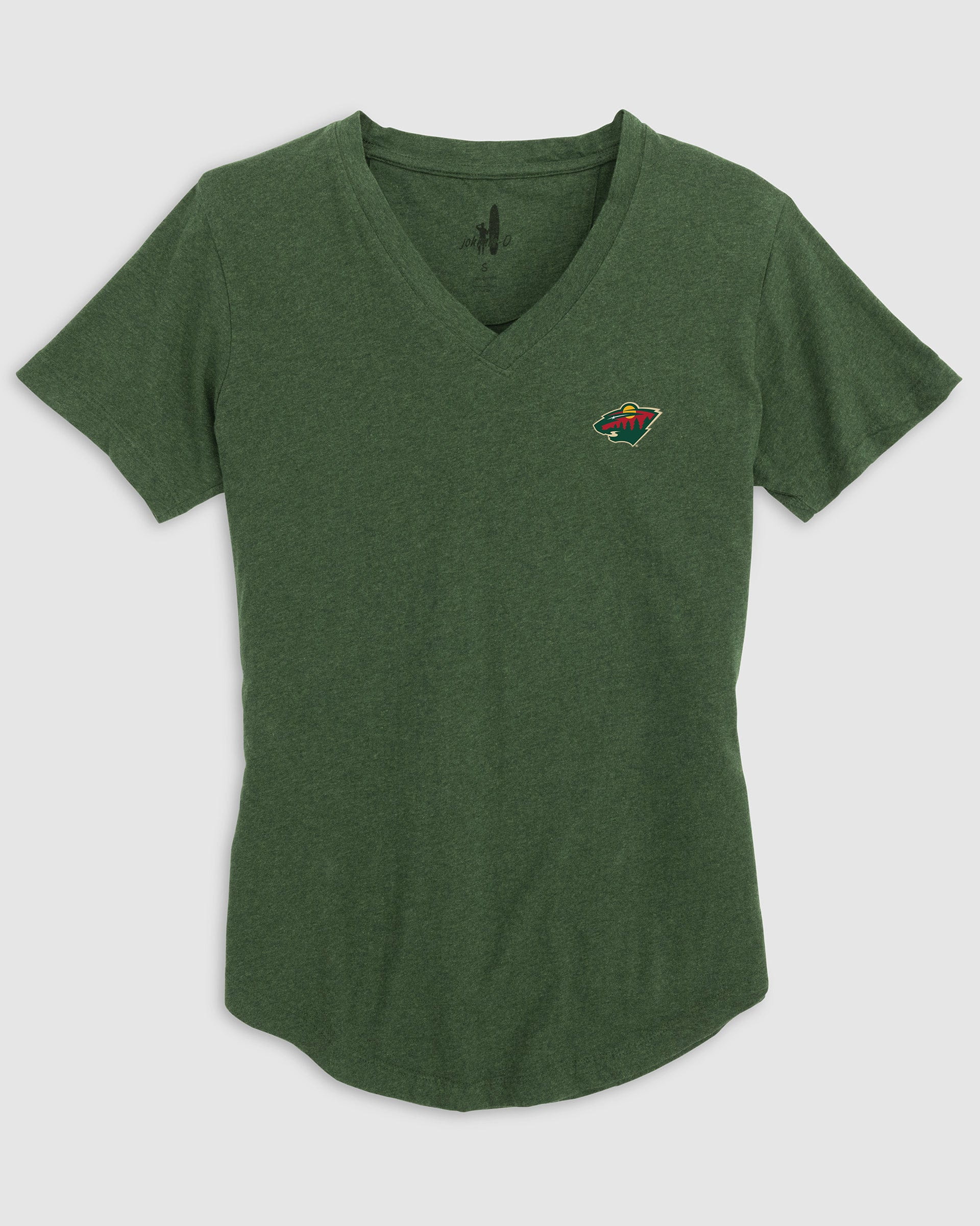 Women's Minnesota Wild Merediths V-Neck T-Shirt