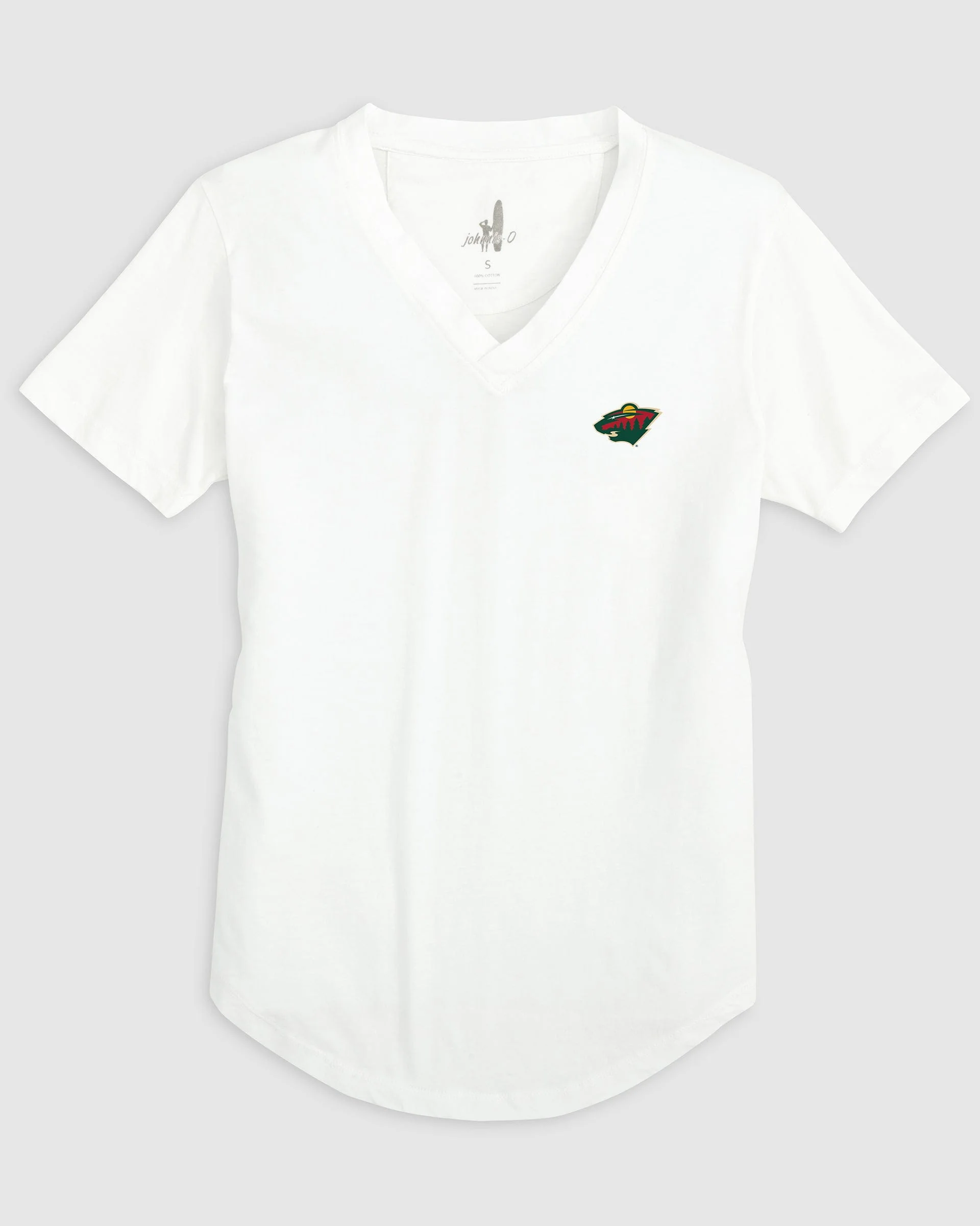 Women's Minnesota Wild Merediths V-Neck T-Shirt - Image 5