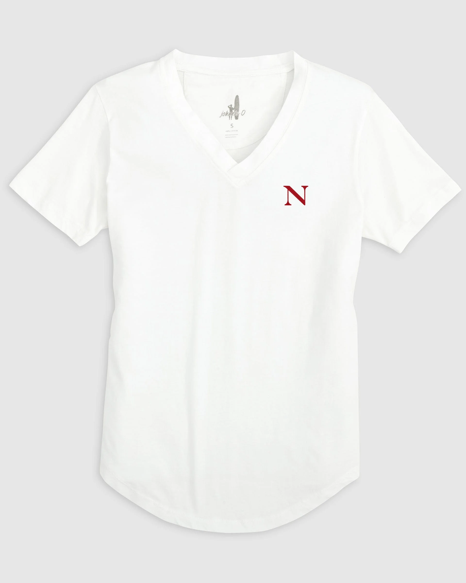 Women's Northeastern Merediths V-Neck T-Shirt - Image 4