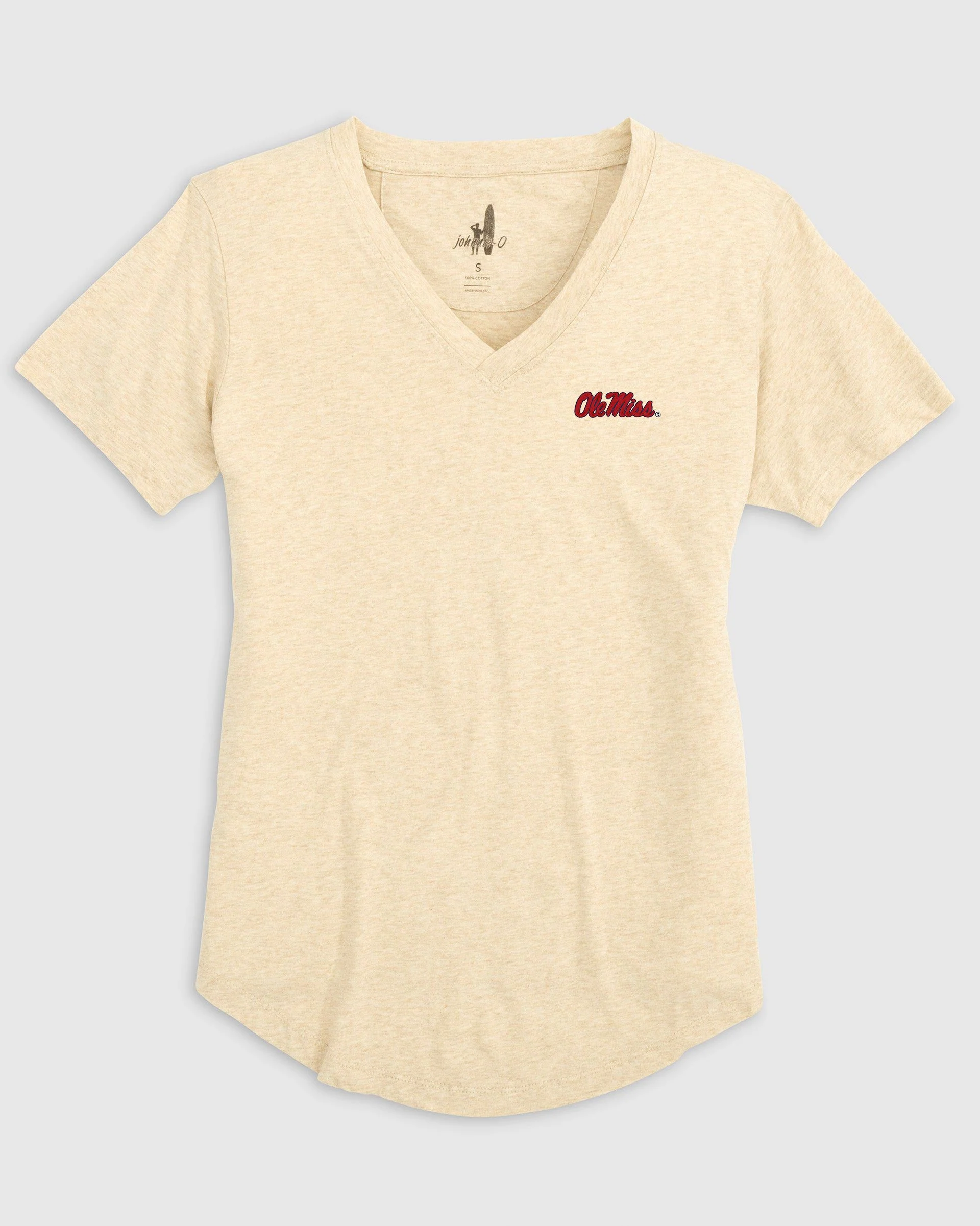Women's Ole Miss Merediths V-Neck T-Shirt - Image 4