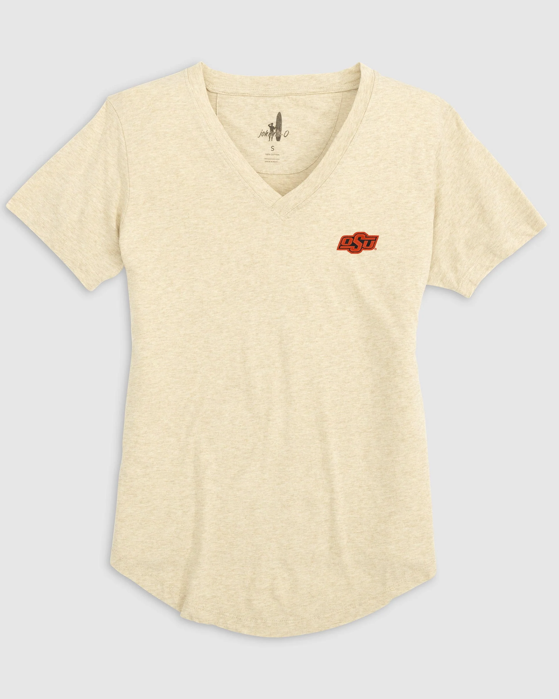 Women's Oklahoma State Merediths V-Neck T-Shirt - Image 2
