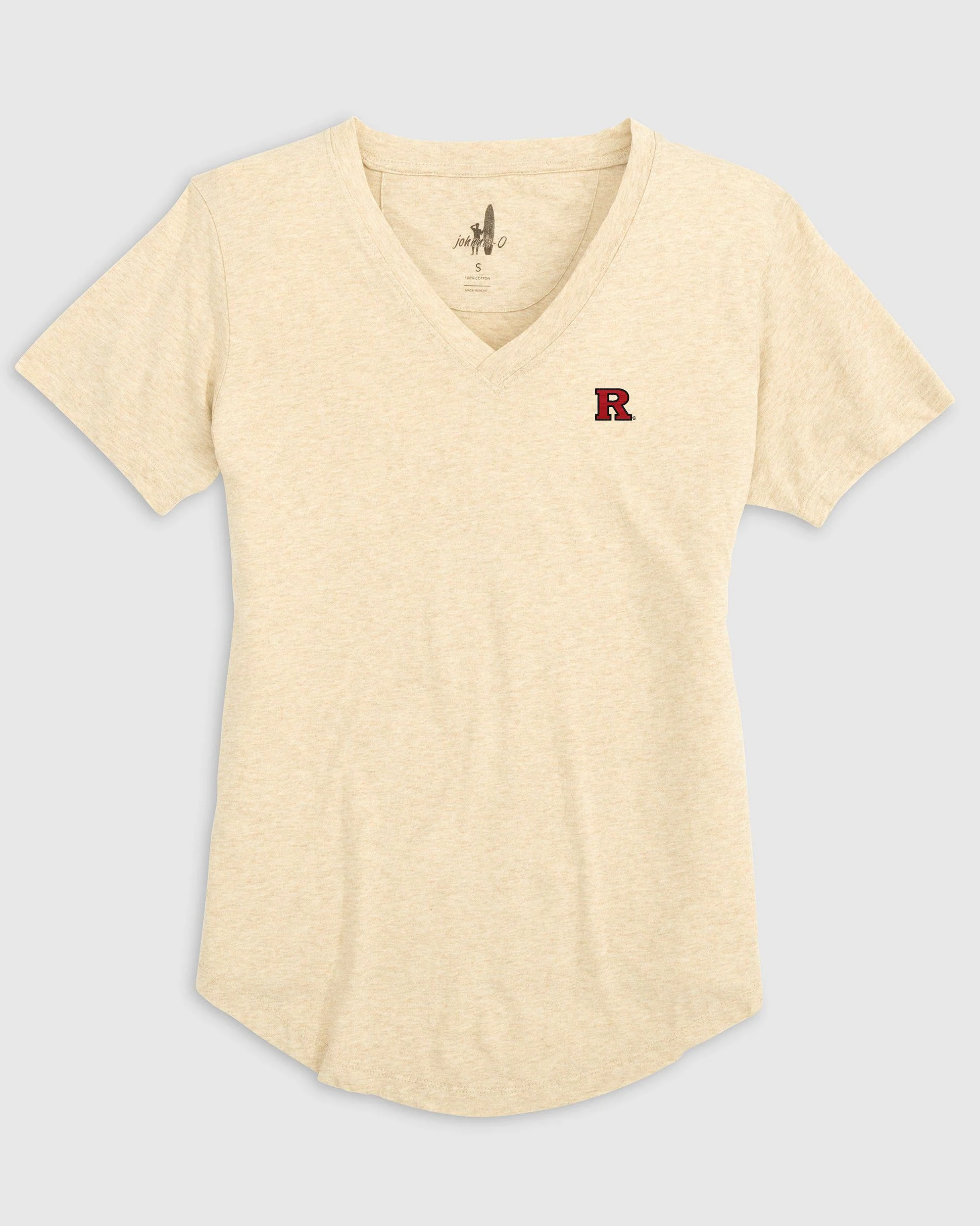 Women's Rutgers Merediths V-Neck T-Shirt - Image 3