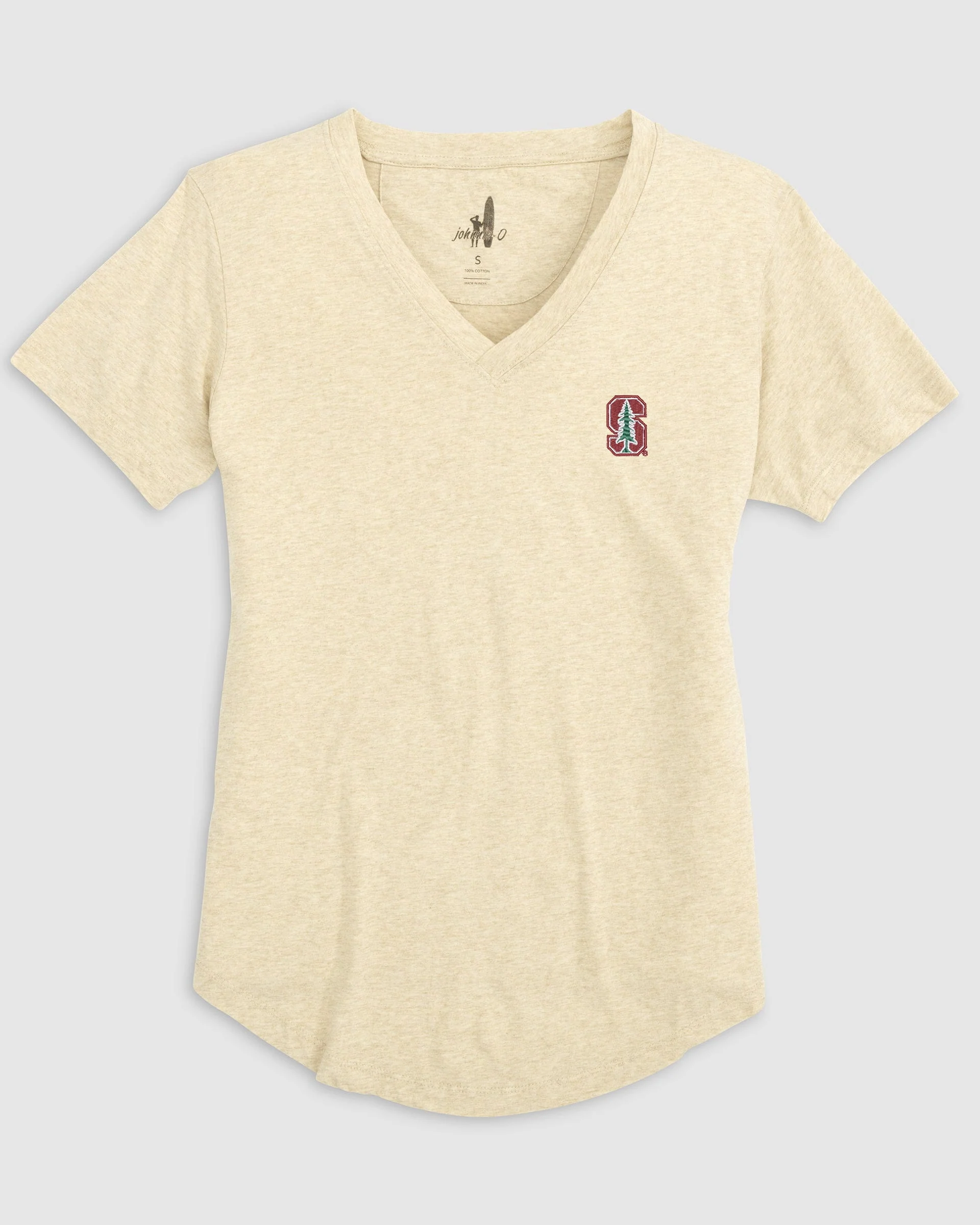 Women's Stanford Merediths V-Neck T-Shirt - Image 2