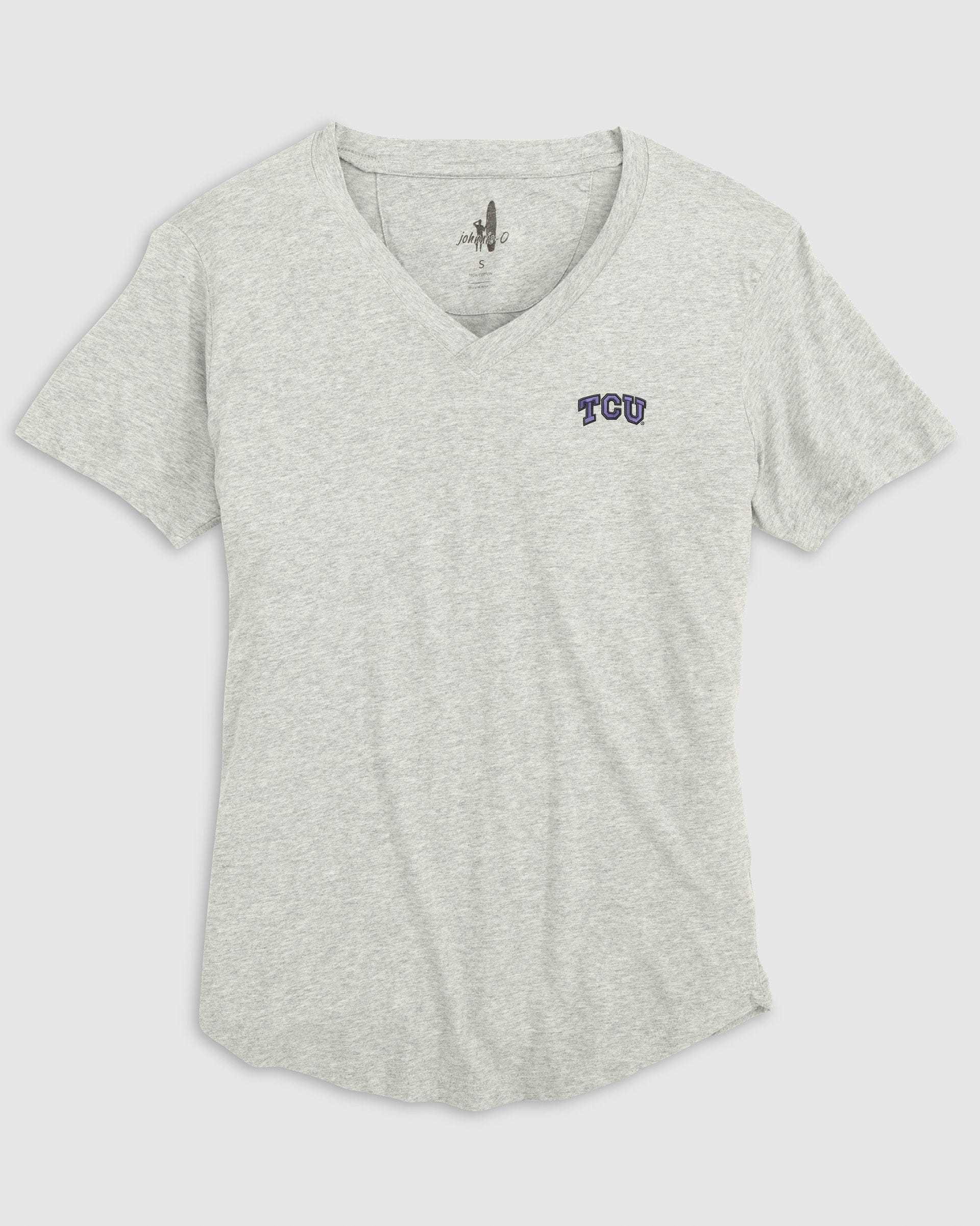 Women's Texas Christian Merediths V-Neck T-Shirt