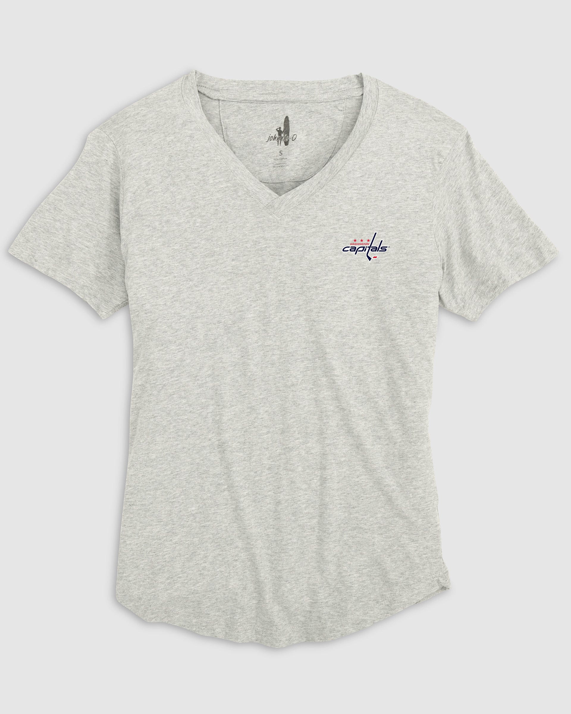 Women's Washington Capitals Merediths V-Neck T-Shirt