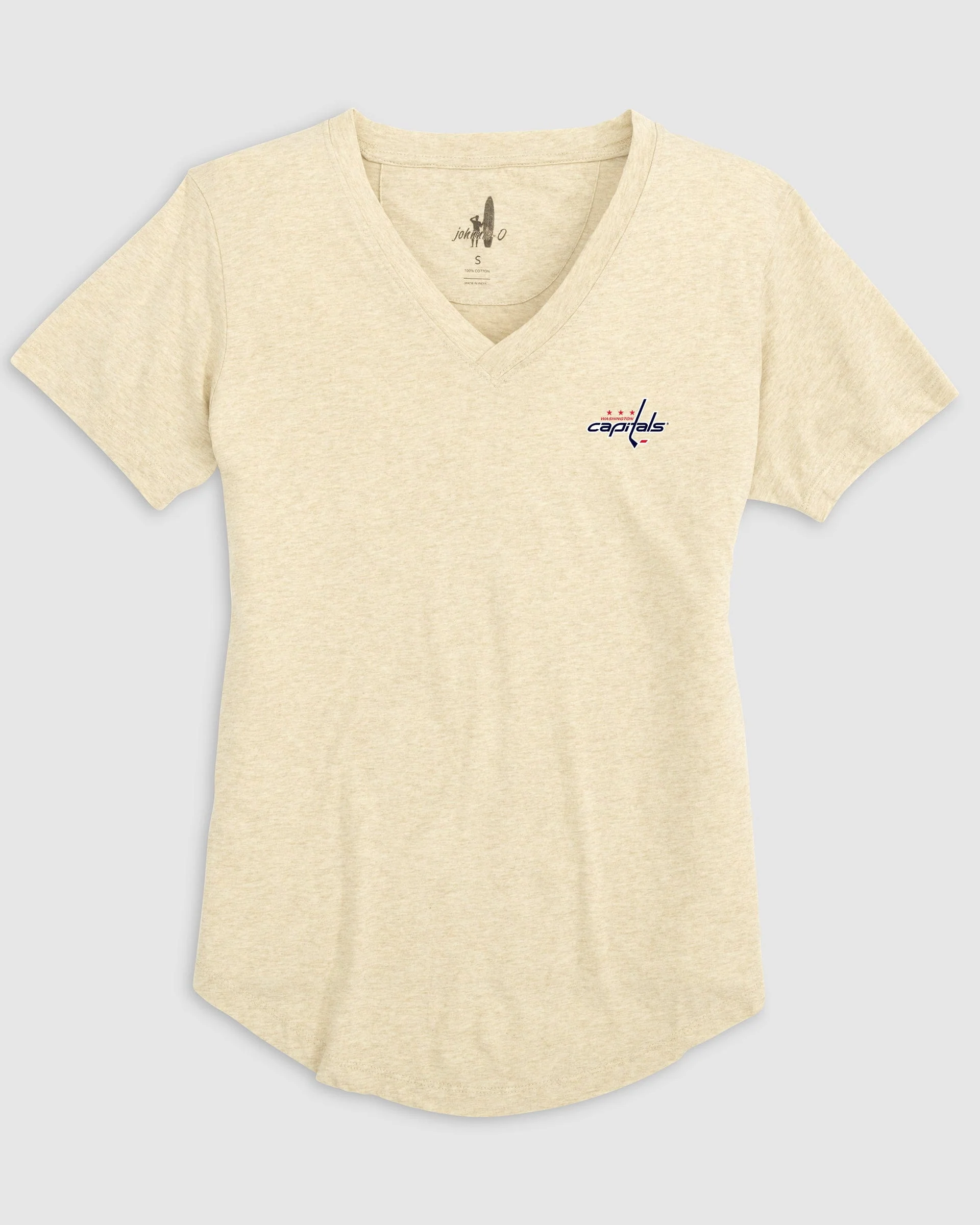 Women's Washington Capitals Merediths V-Neck T-Shirt - Image 2