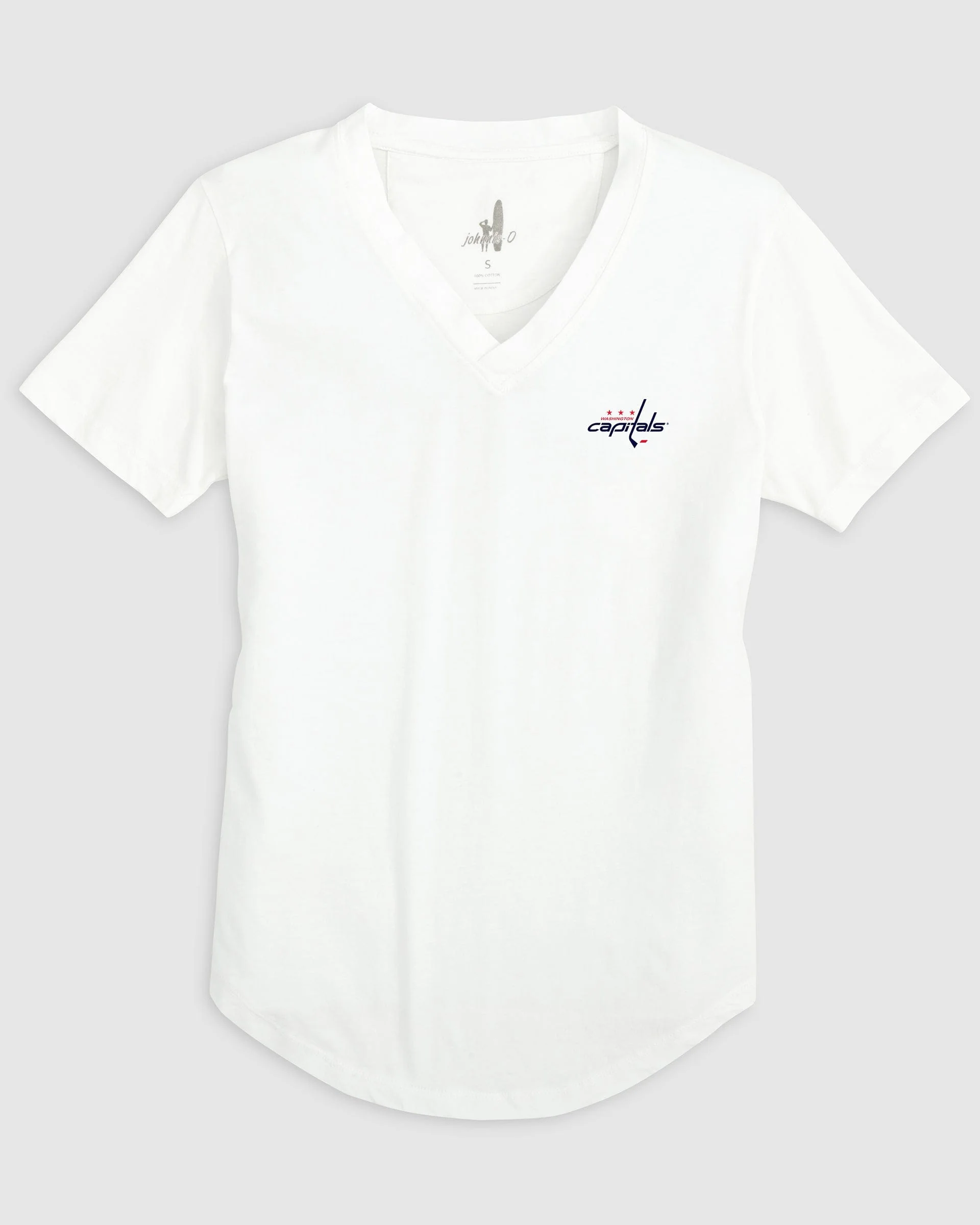 Women's Washington Capitals Merediths V-Neck T-Shirt - Image 4