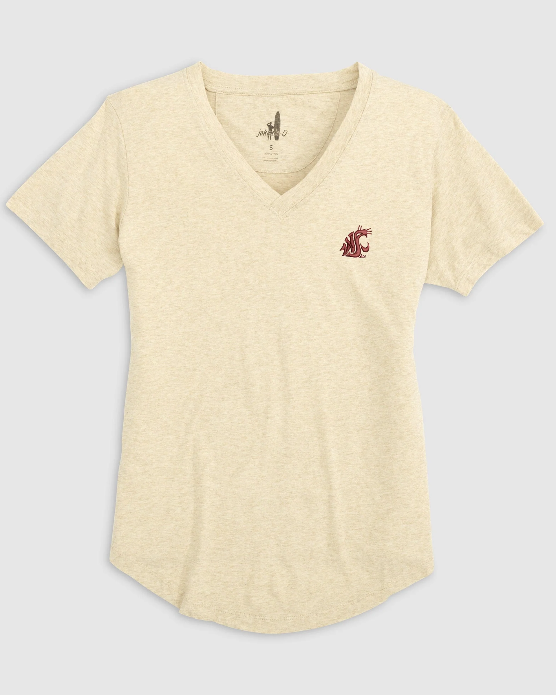 Women's Washington State Merediths V-Neck T-Shirt - Image 2