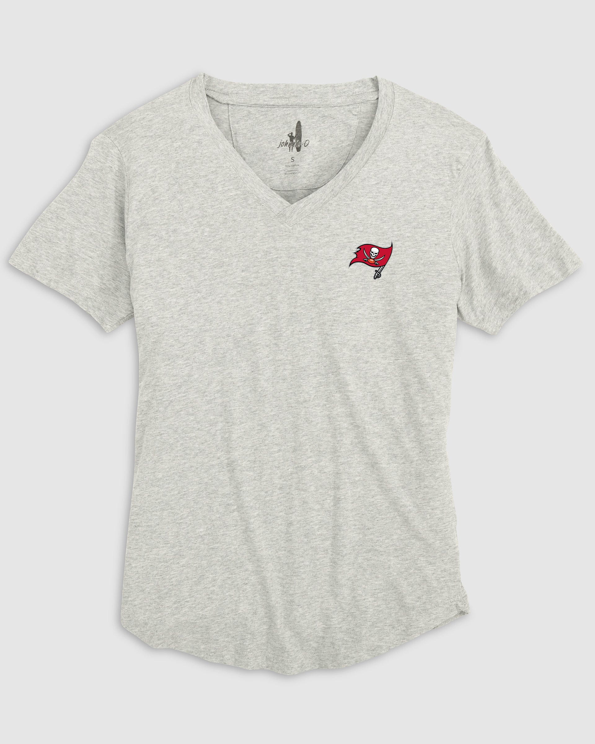 Women's Tampa Bay Buccaneers Merediths V-Neck T-Shirt - Image 4