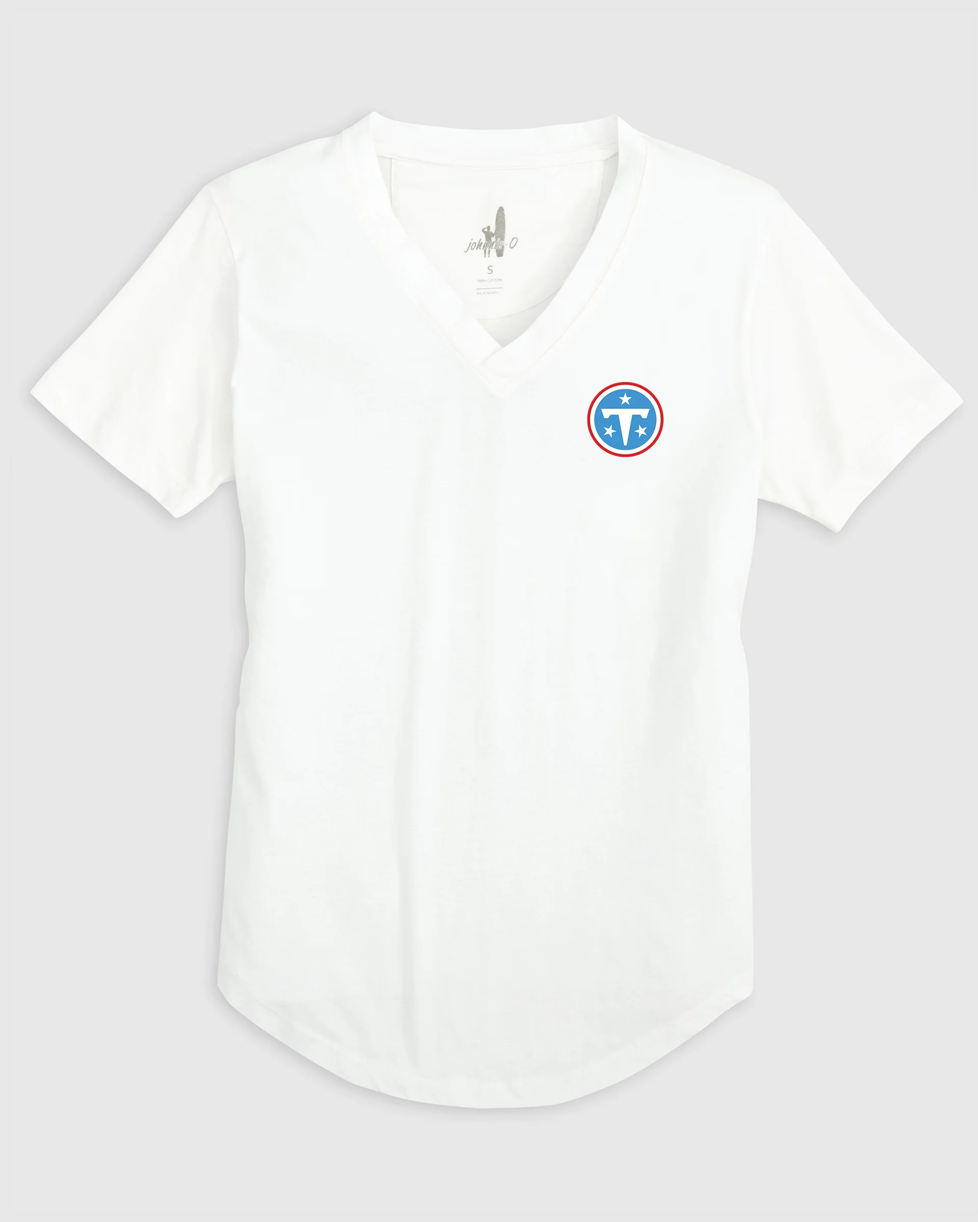 Women's Tennessee Titans Merediths V-Neck T-Shirt - Image 4