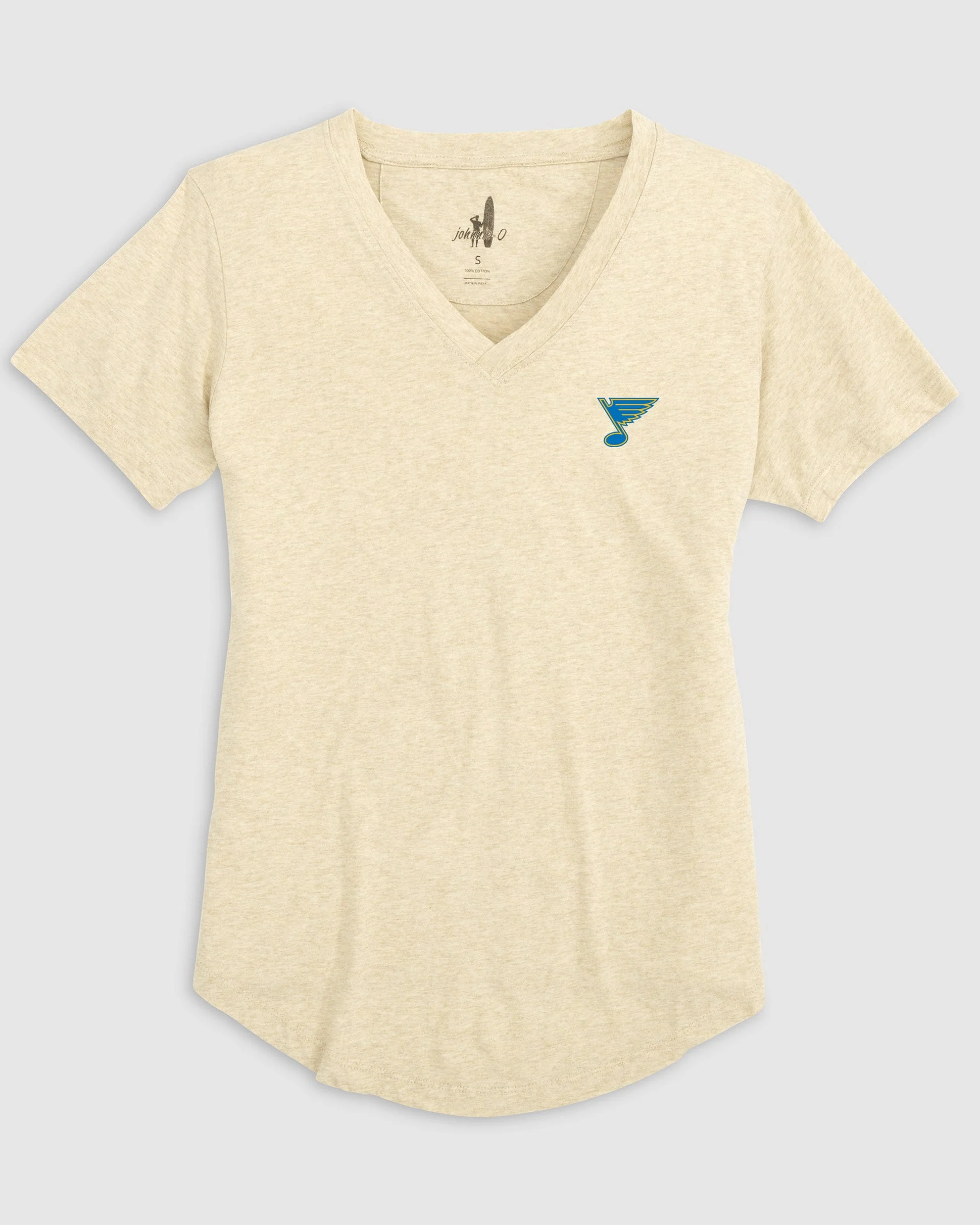 Women's St. Louis Blues Merediths V-Neck T-Shirt
