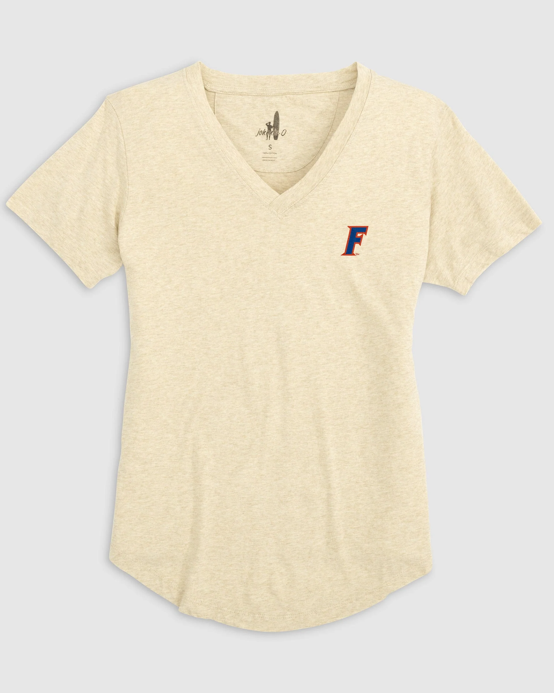 Women's Florida Merediths V-Neck T-Shirt - F Logo - Image 3
