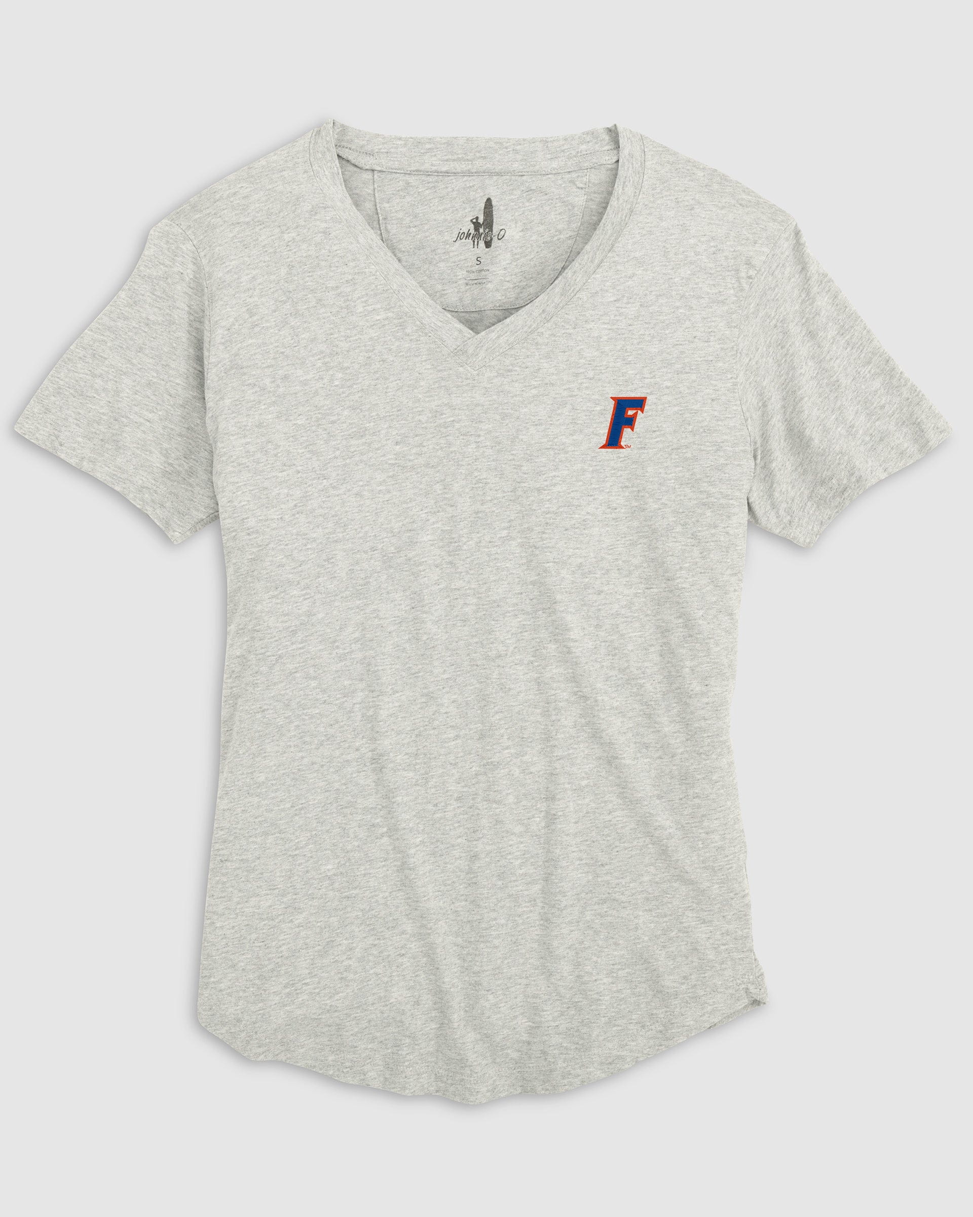 Women's Florida Merediths V-Neck T-Shirt - F Logo - Image 4