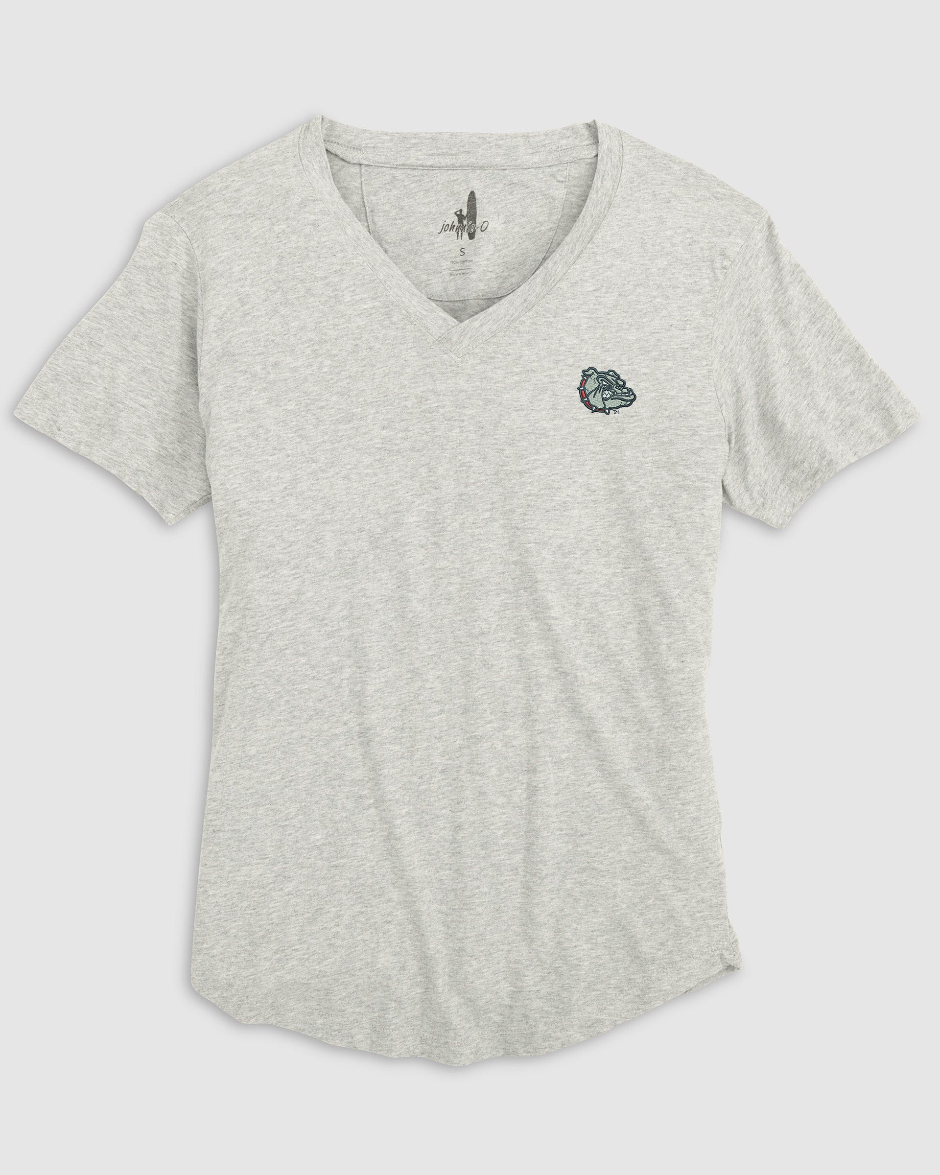 Women's Gonzaga Merediths V-Neck T-Shirt - Image 2