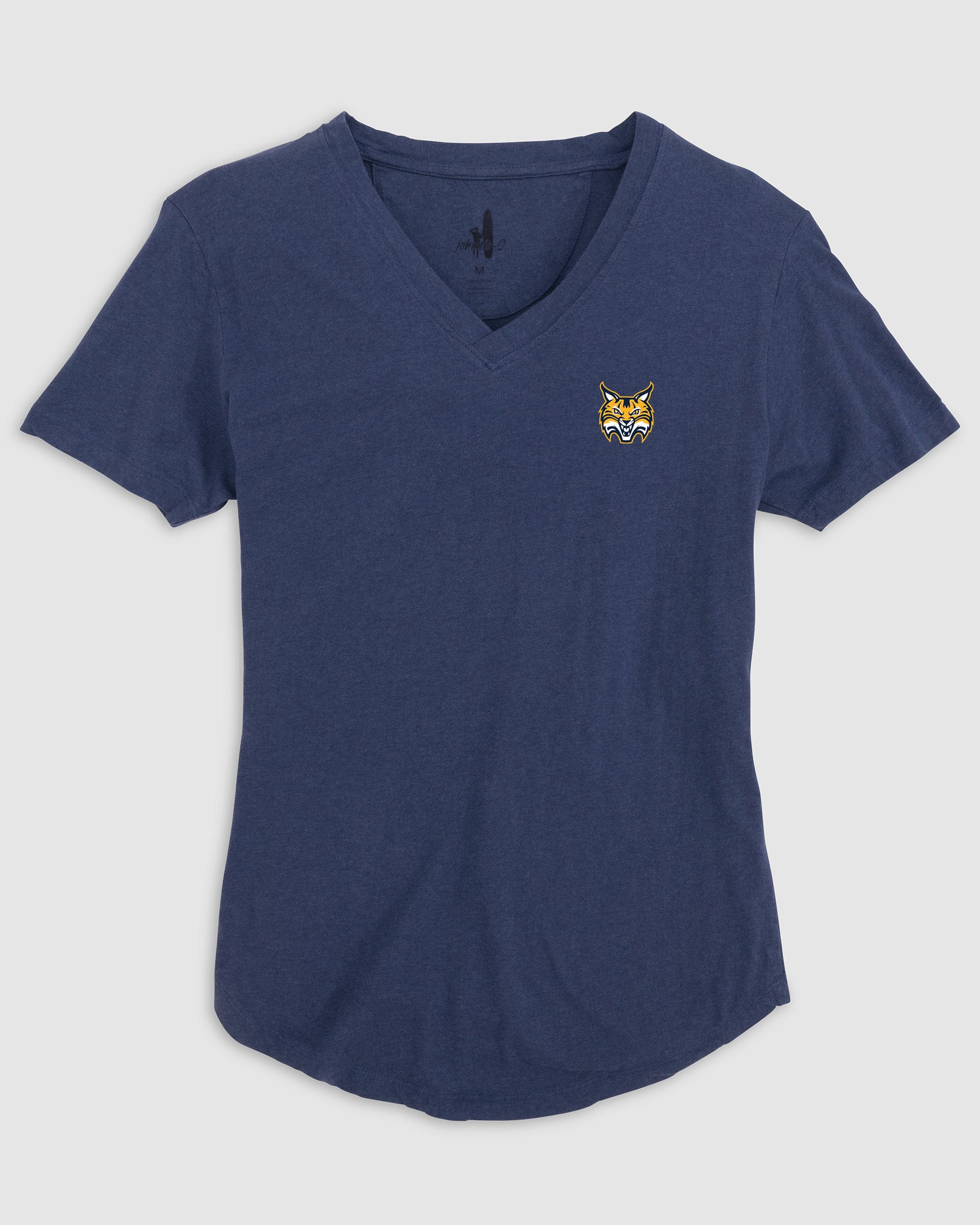Women's Quinnipiac Merediths V-Neck T-Shirt - Image 4