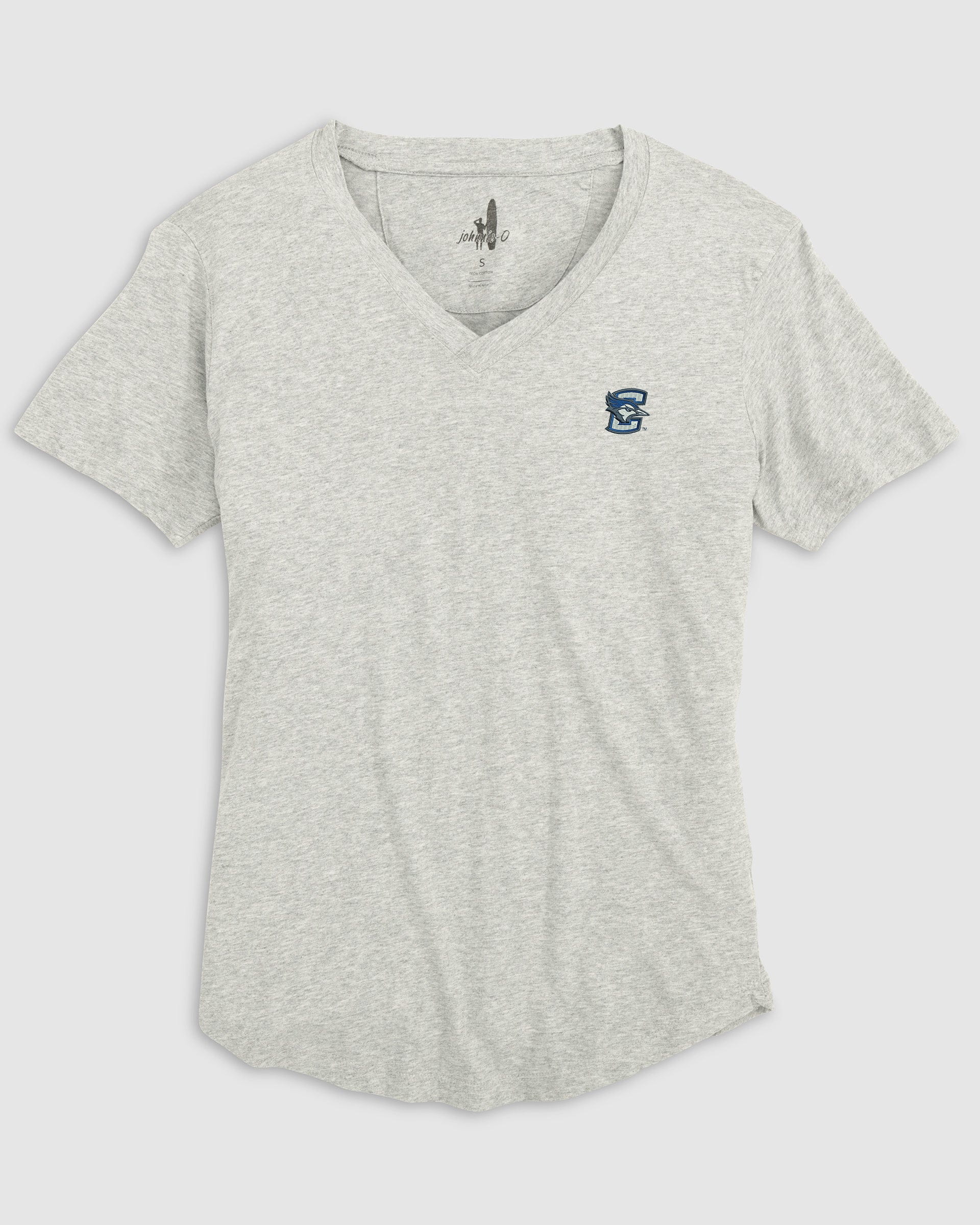 Women's Creighton University Merediths V-Neck T-Shirt - Image 2
