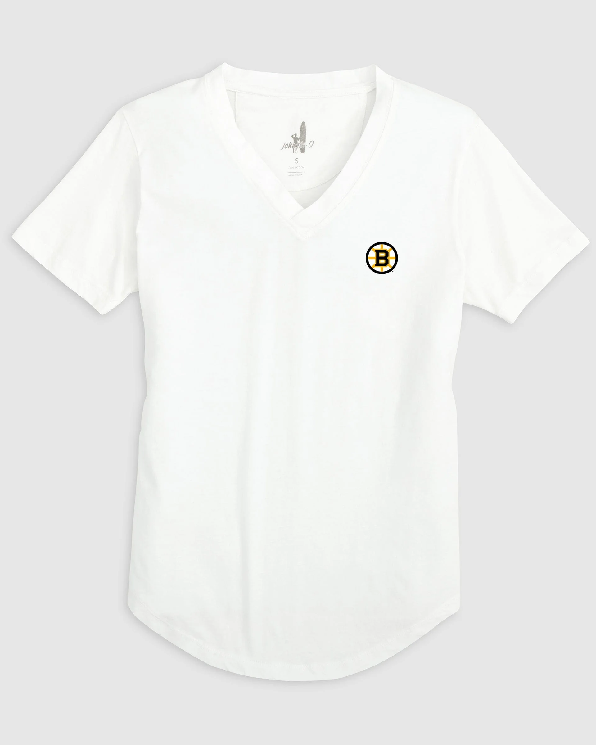 Women's Boston Bruins Merediths V-Neck T-Shirt - Image 3