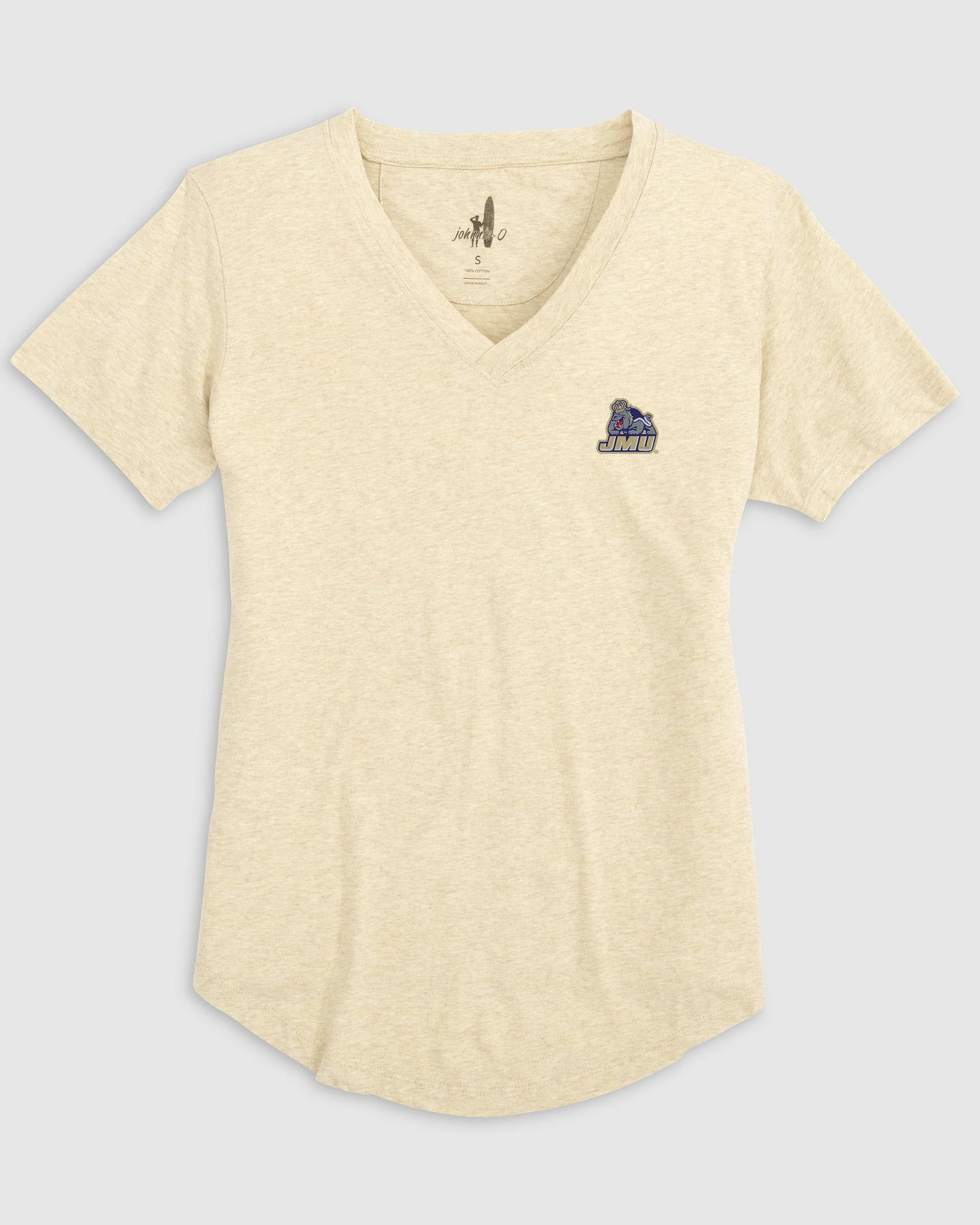 Women's James Madison Merediths V-Neck T-Shirt - Duke Dog Logo - Image 8