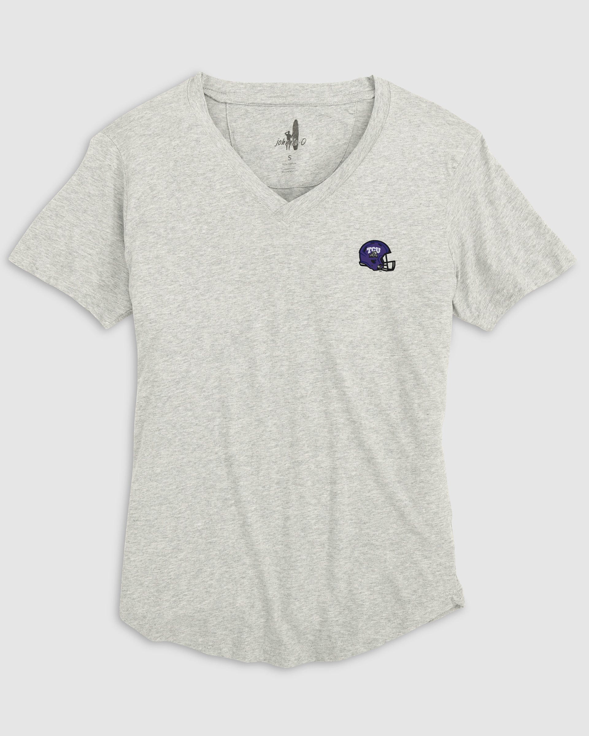 Women's Texas Christian Merediths V-Neck T-Shirt