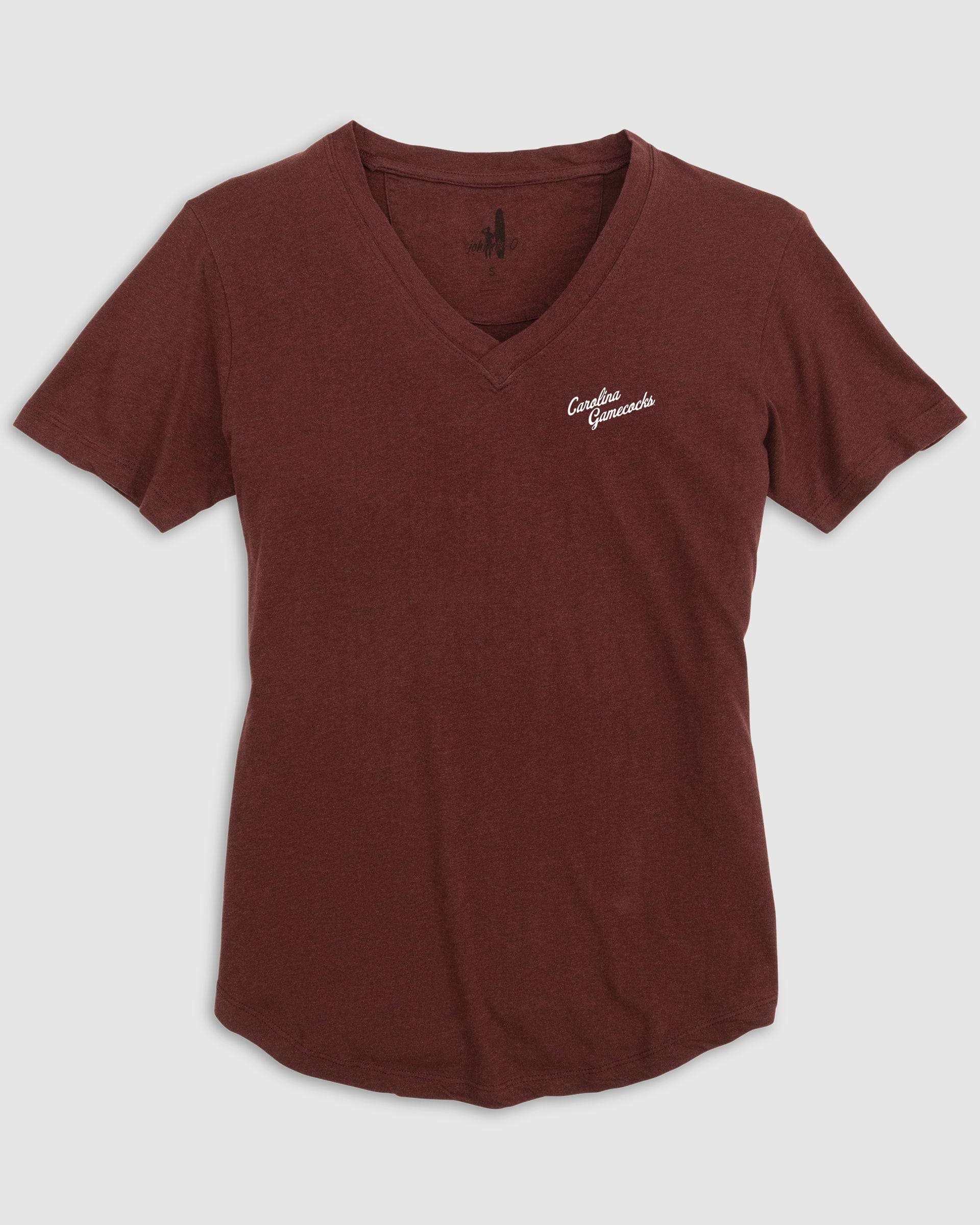 Women's South Carolina Merediths V-Neck T-Shirt - Vault Logo - Image 2