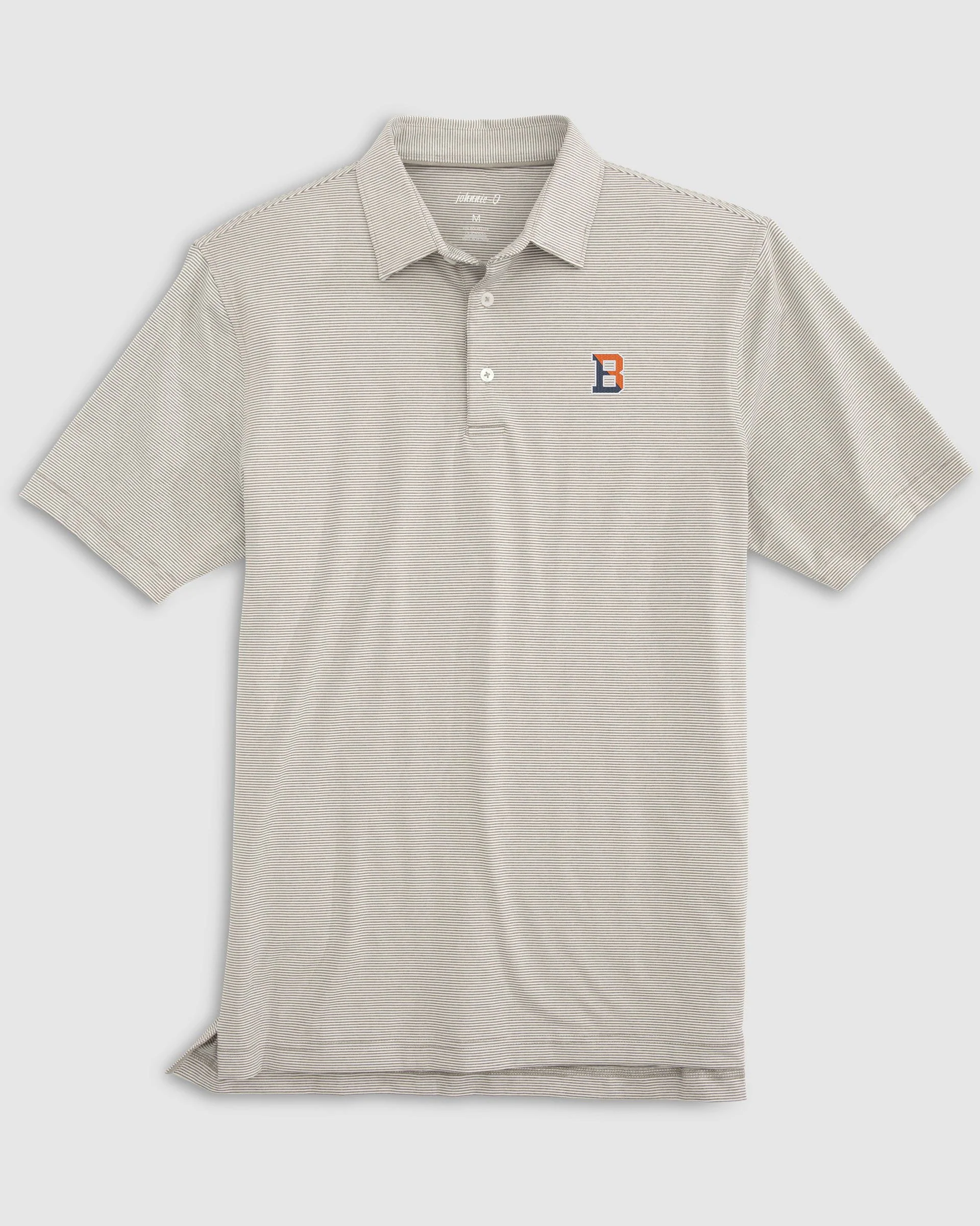 Bucknell University Lyndonn Striped Jersey Performance Polo - Image 2