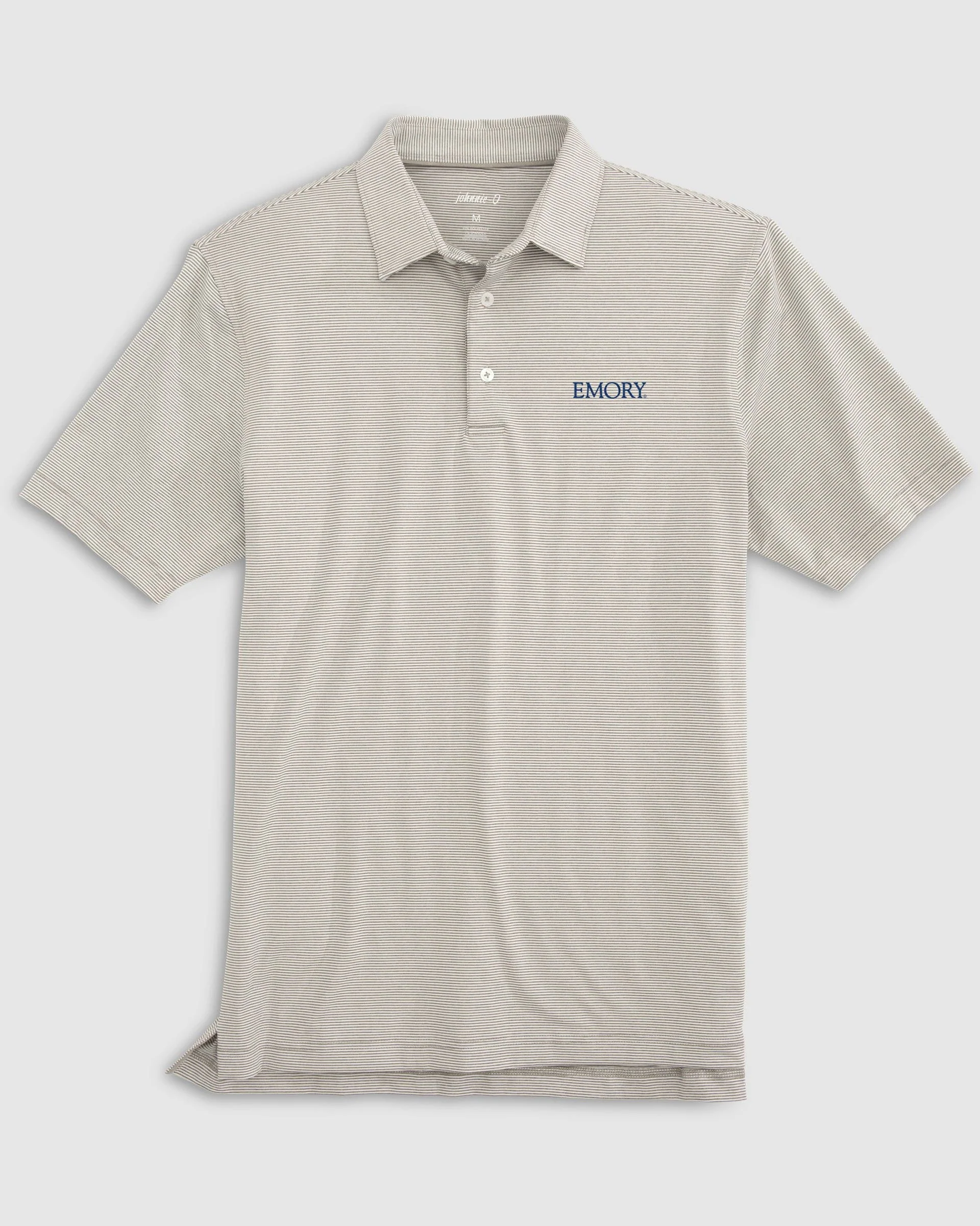 Emory Lyndonn Striped Jersey Performance Polo - Image 3