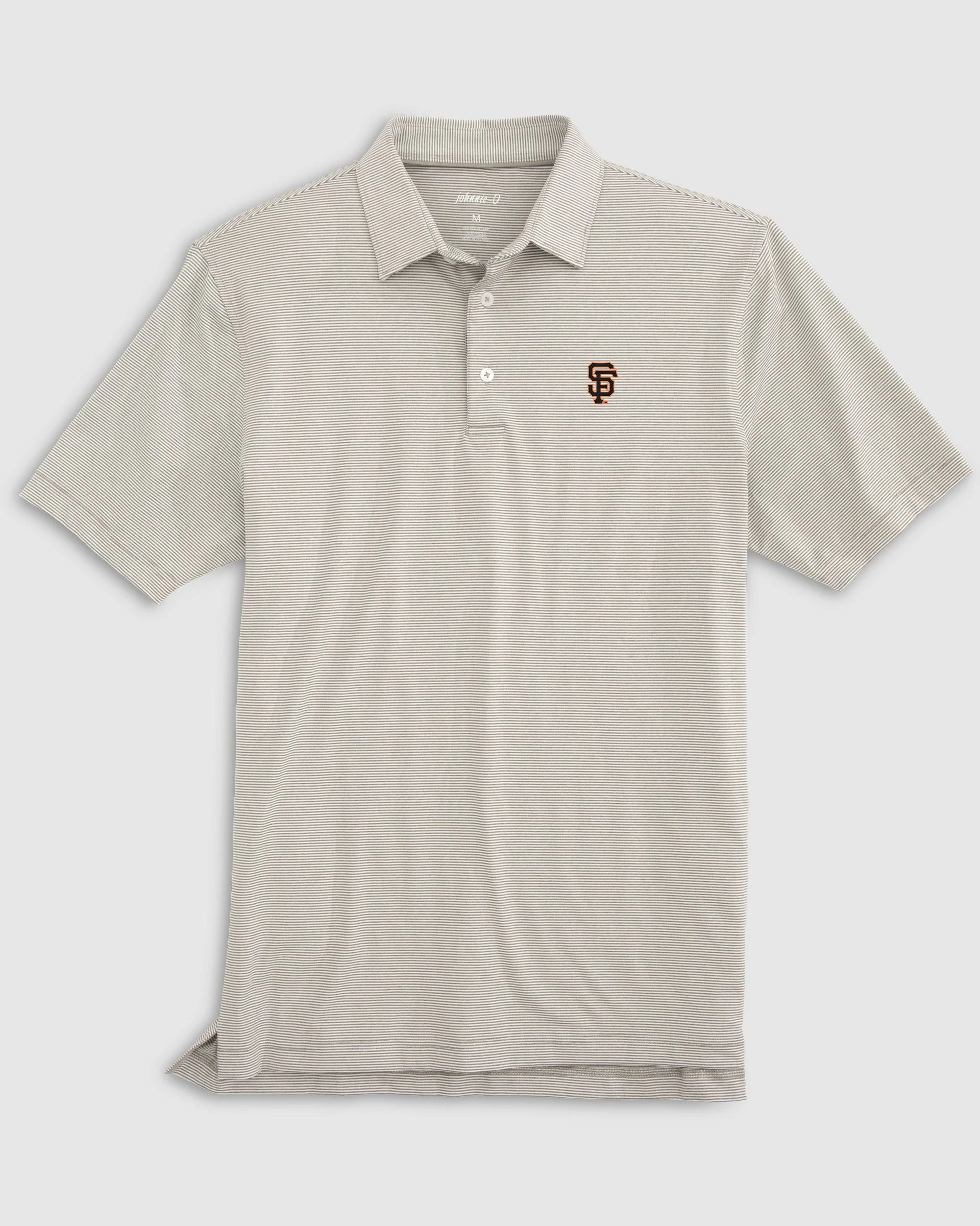 San Francisco Giants Lyndonn Striped Jersey Performance Polo - Image 2