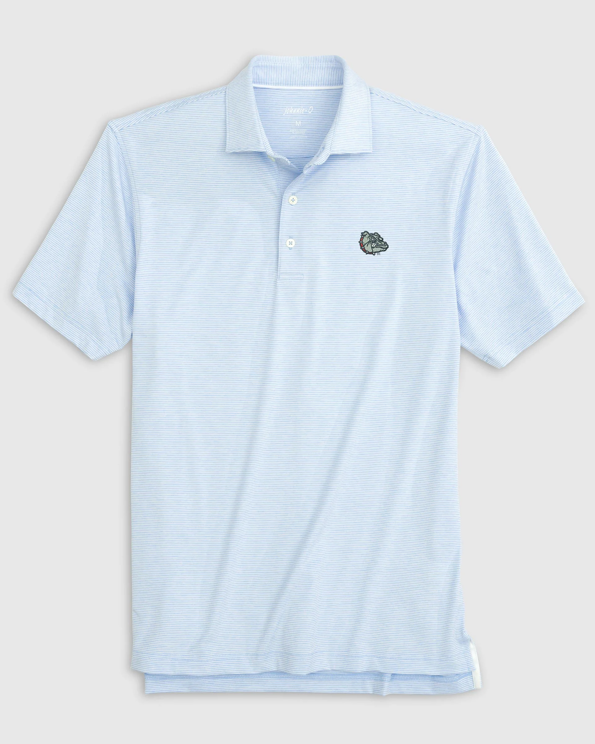 Gonzaga Lyndonn Striped Jersey Performance Polo - Image 3