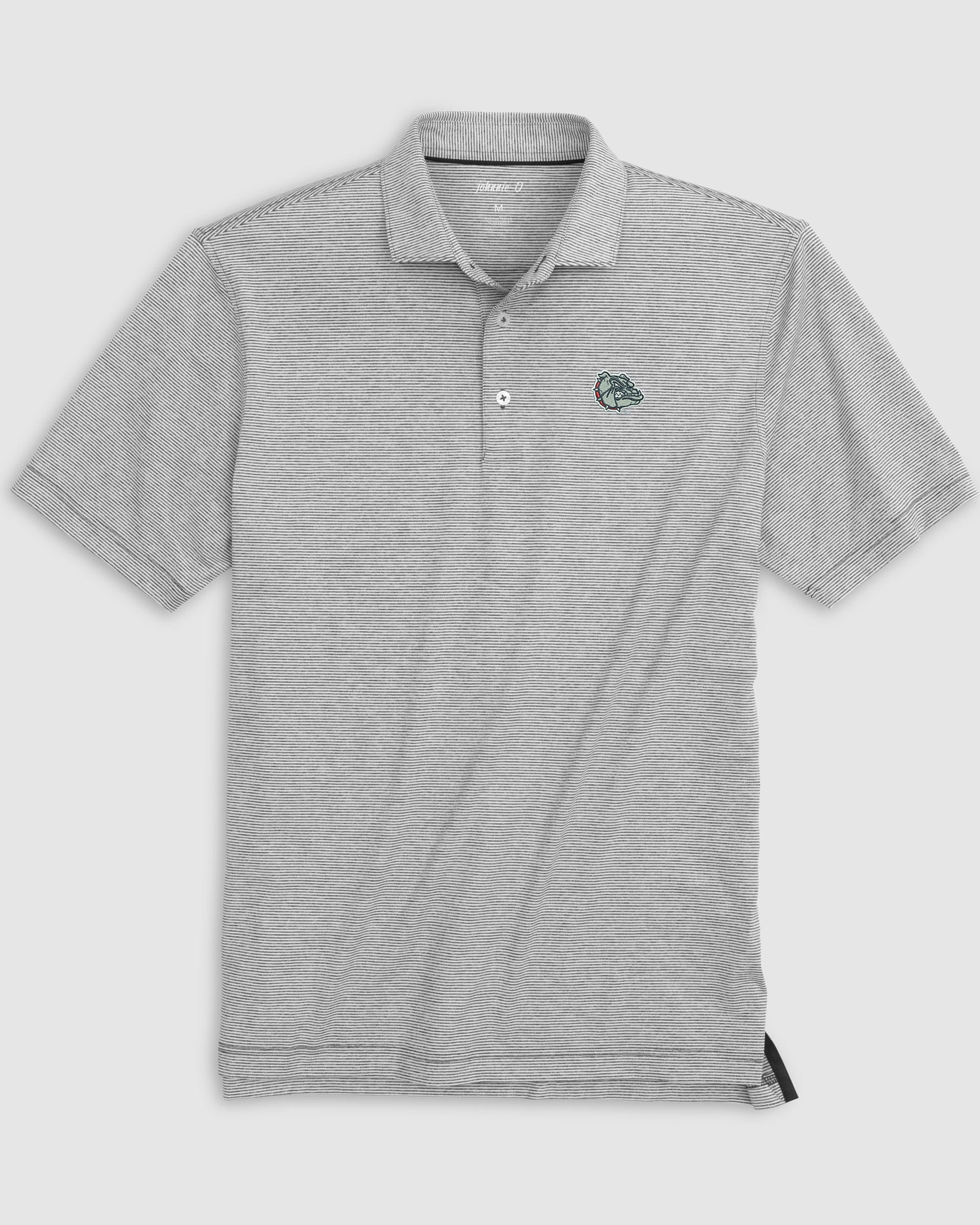 Gonzaga Lyndonn Striped Jersey Performance Polo - Image 4