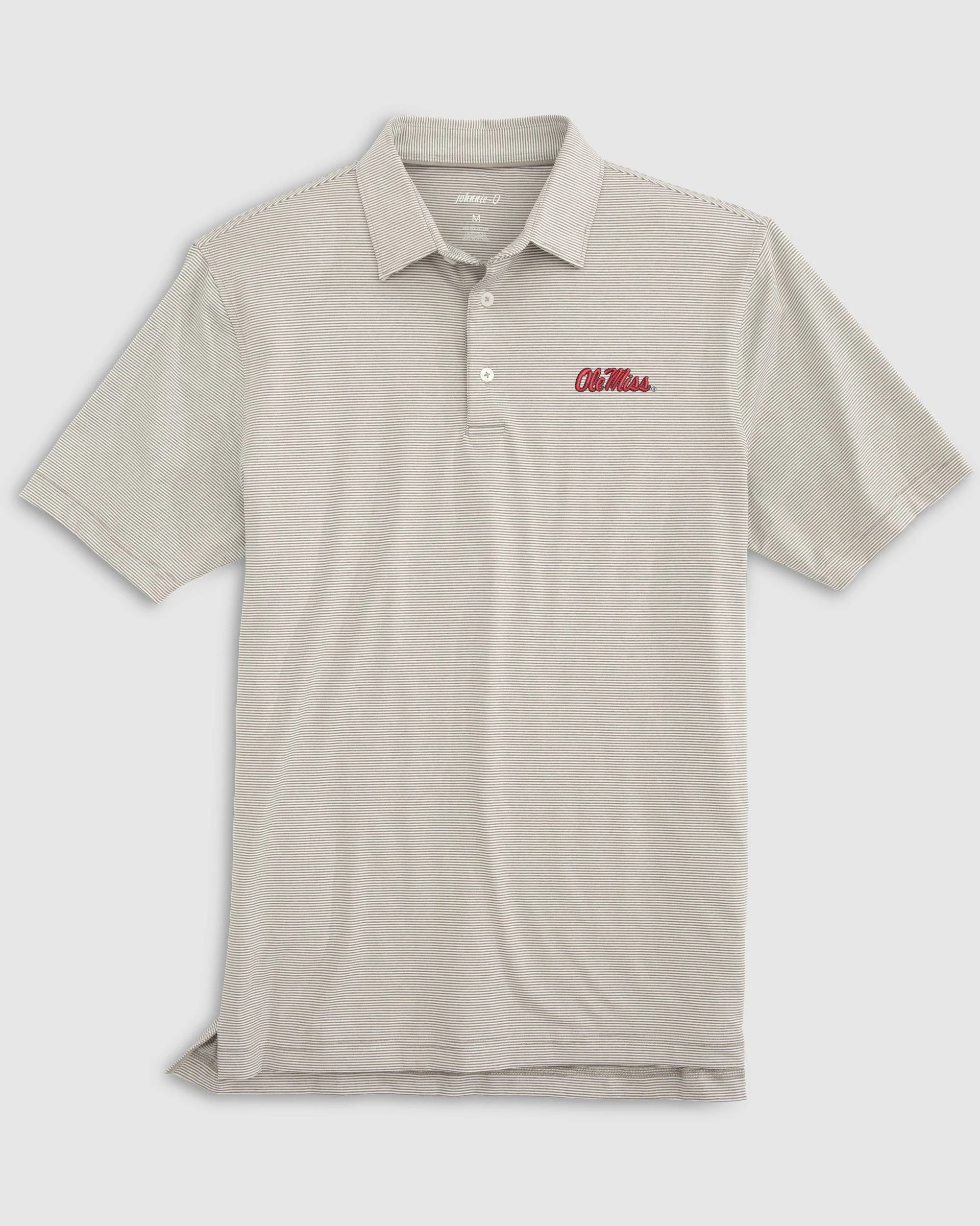 Ole Miss Lyndonn Striped Jersey Performance Polo - Image 13