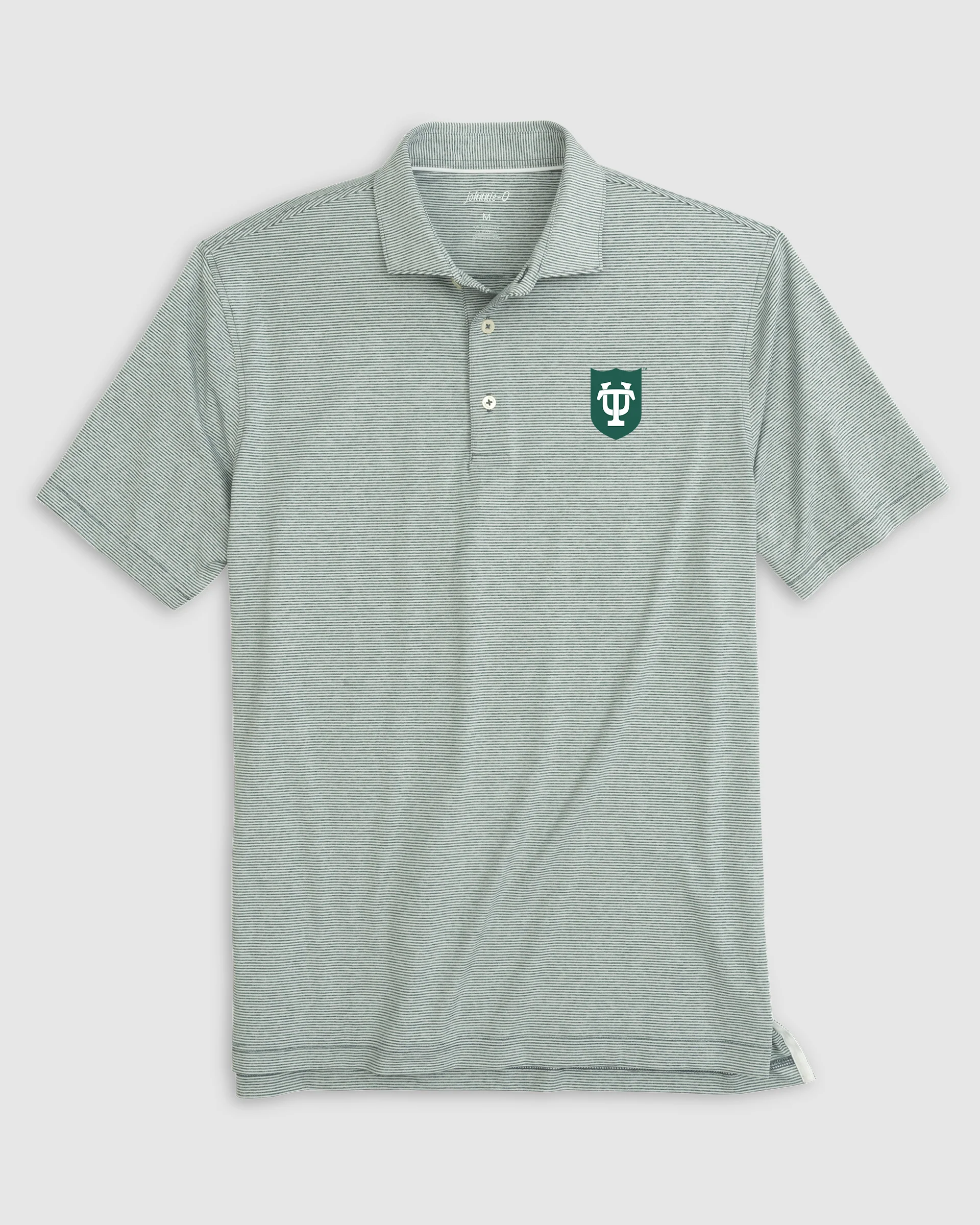Tulane Lyndonn Striped Jersey Performance Polo - Image 5