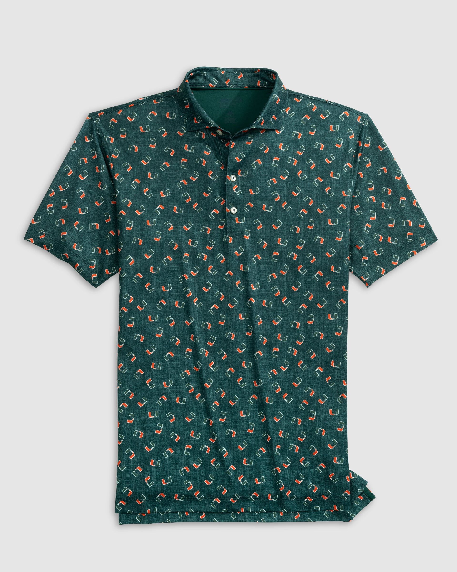 Miami Exeter Printed Jersey Performance Polo