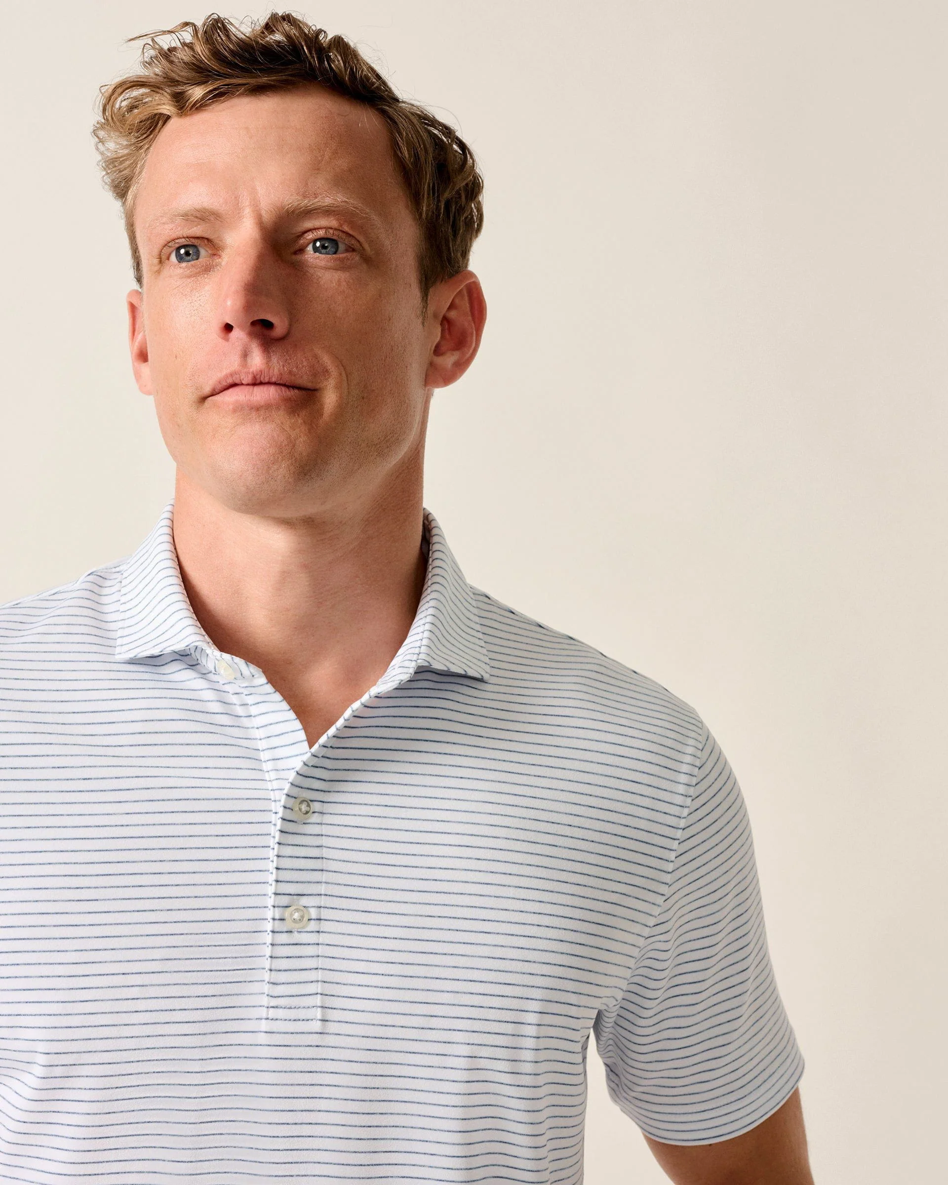 Performance Jersey Polo - Michael Stripe - Image 104