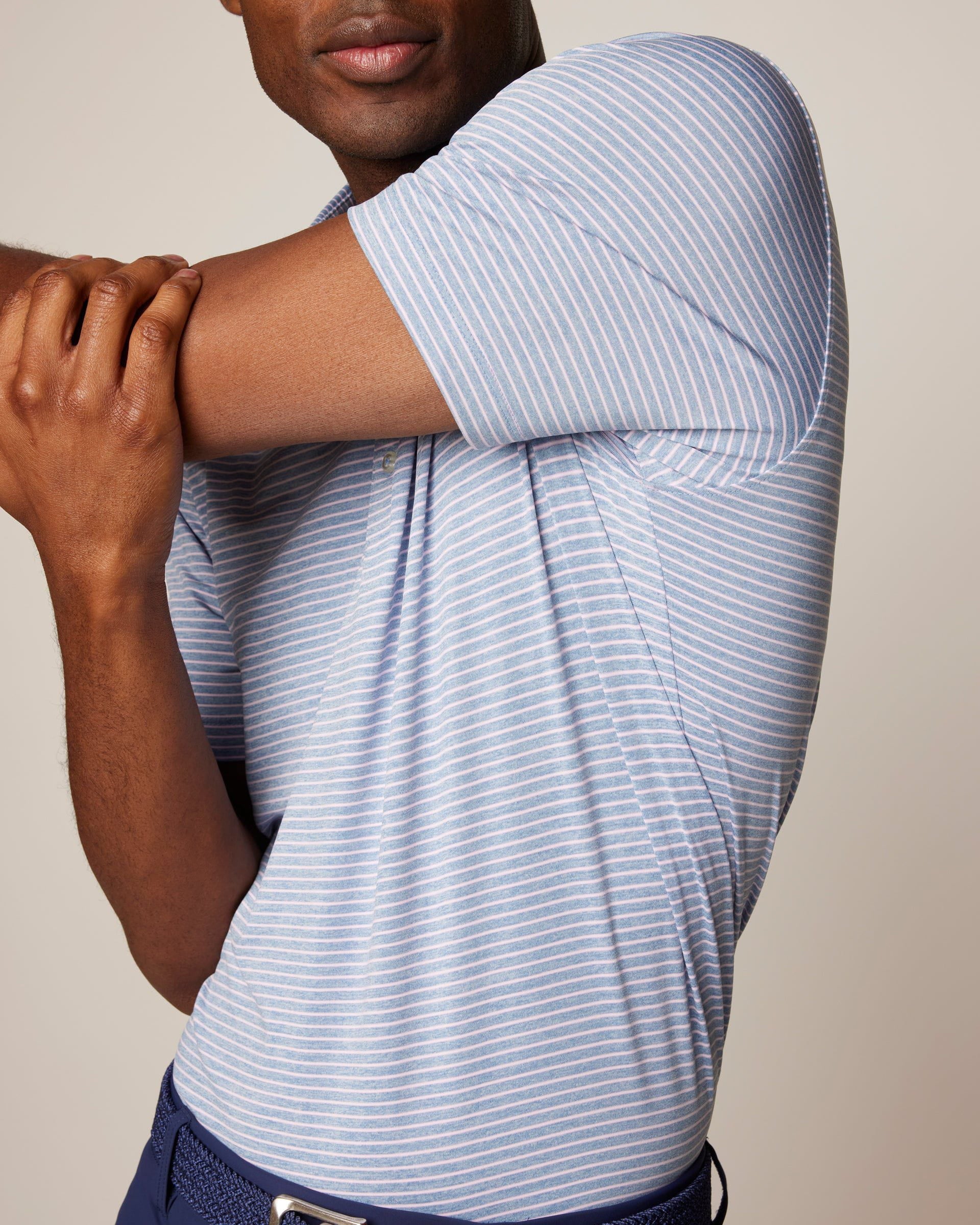 Performance Jersey Polo - Michael Stripe - Image 15