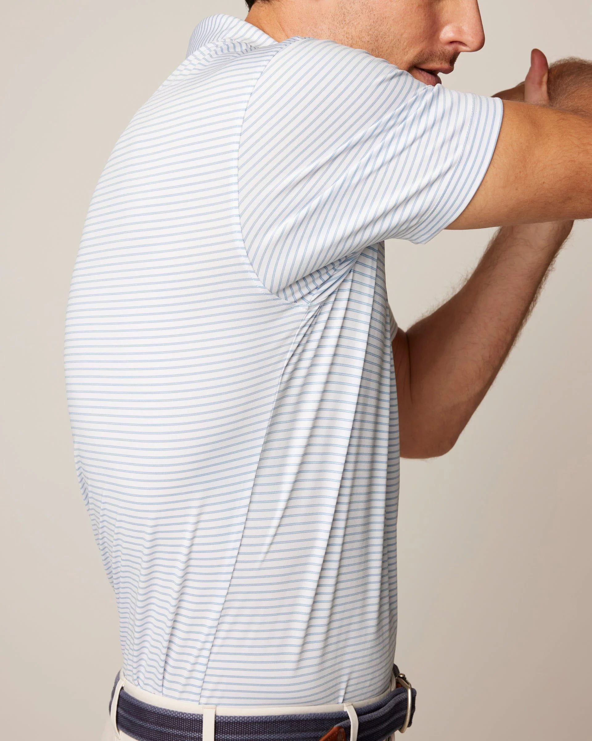 Performance Jersey Polo - Michael Stripe - Image 74