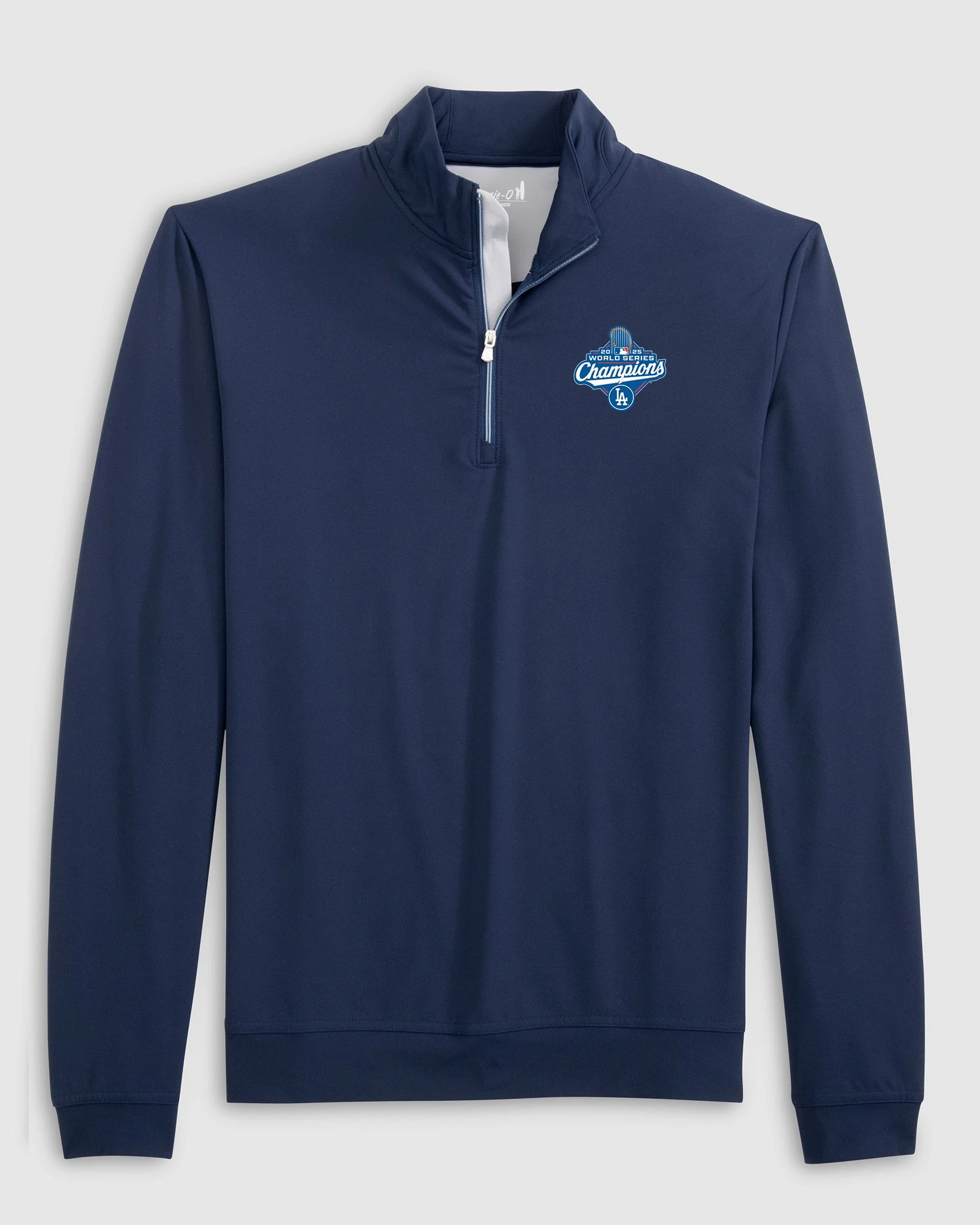 Los Angeles Dodgers Motion Performance 1/4 Zip - 2025 World Series Champions Logo - Image 2