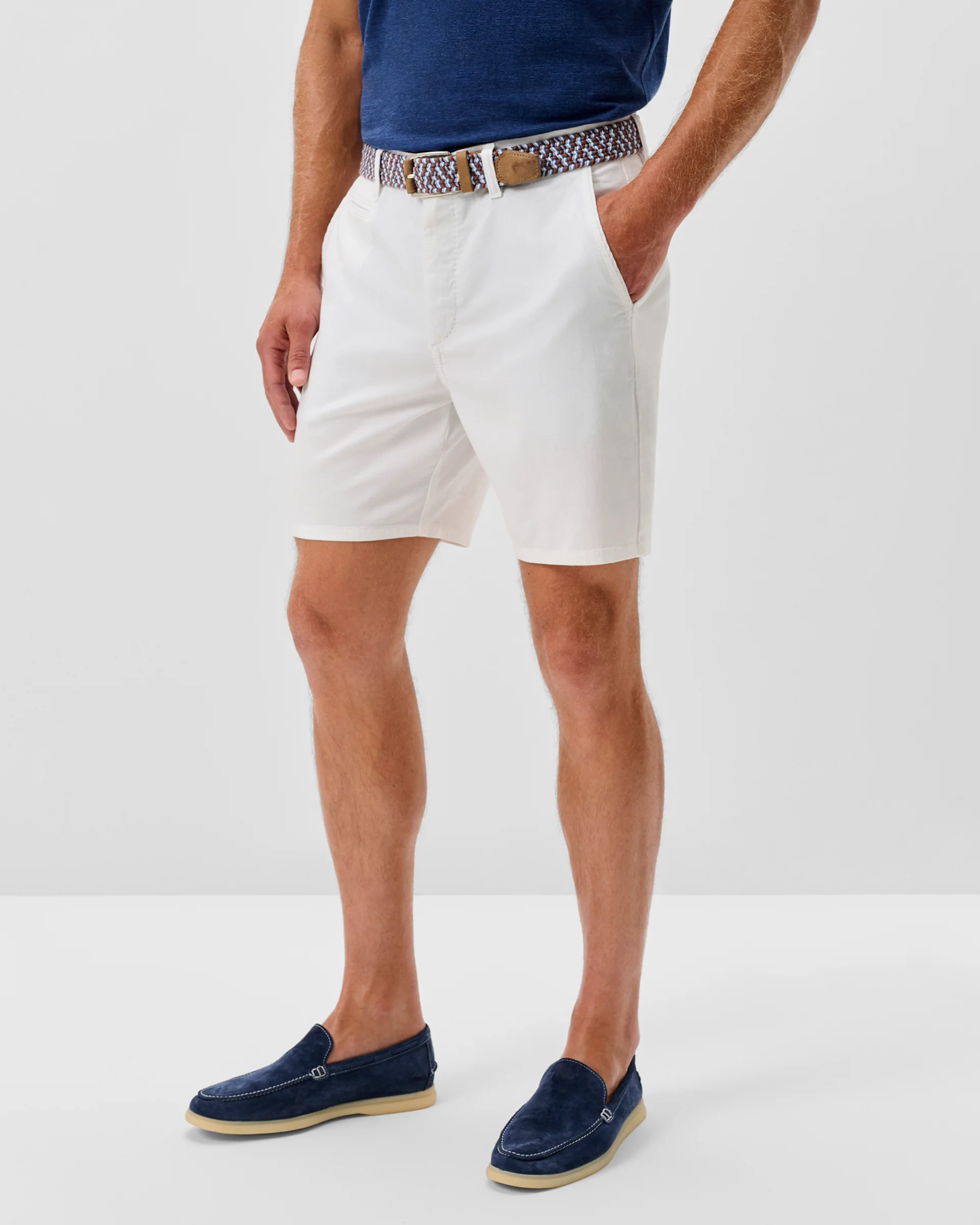 Nassau Cotton Blend Shorts - 7" Inseam