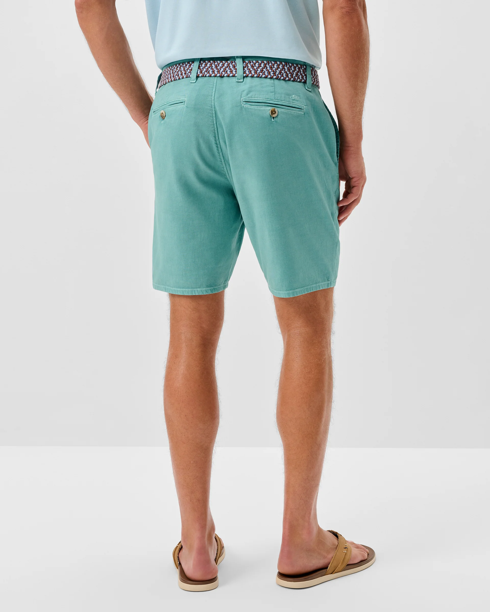 Nassau Cotton Blend Shorts -  8" inseam - Image 3