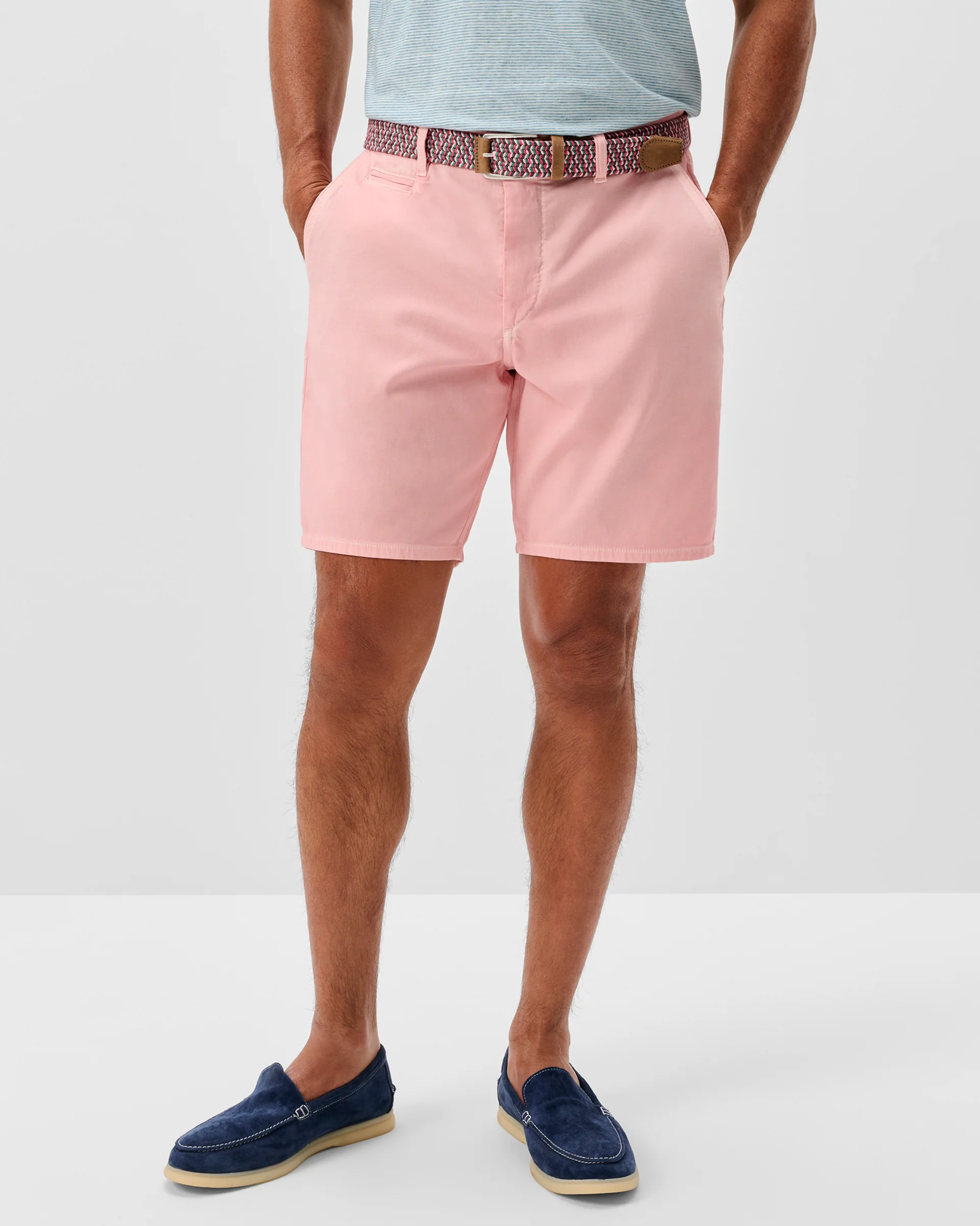 Nassau Cotton Blend Shorts - 8" inseam