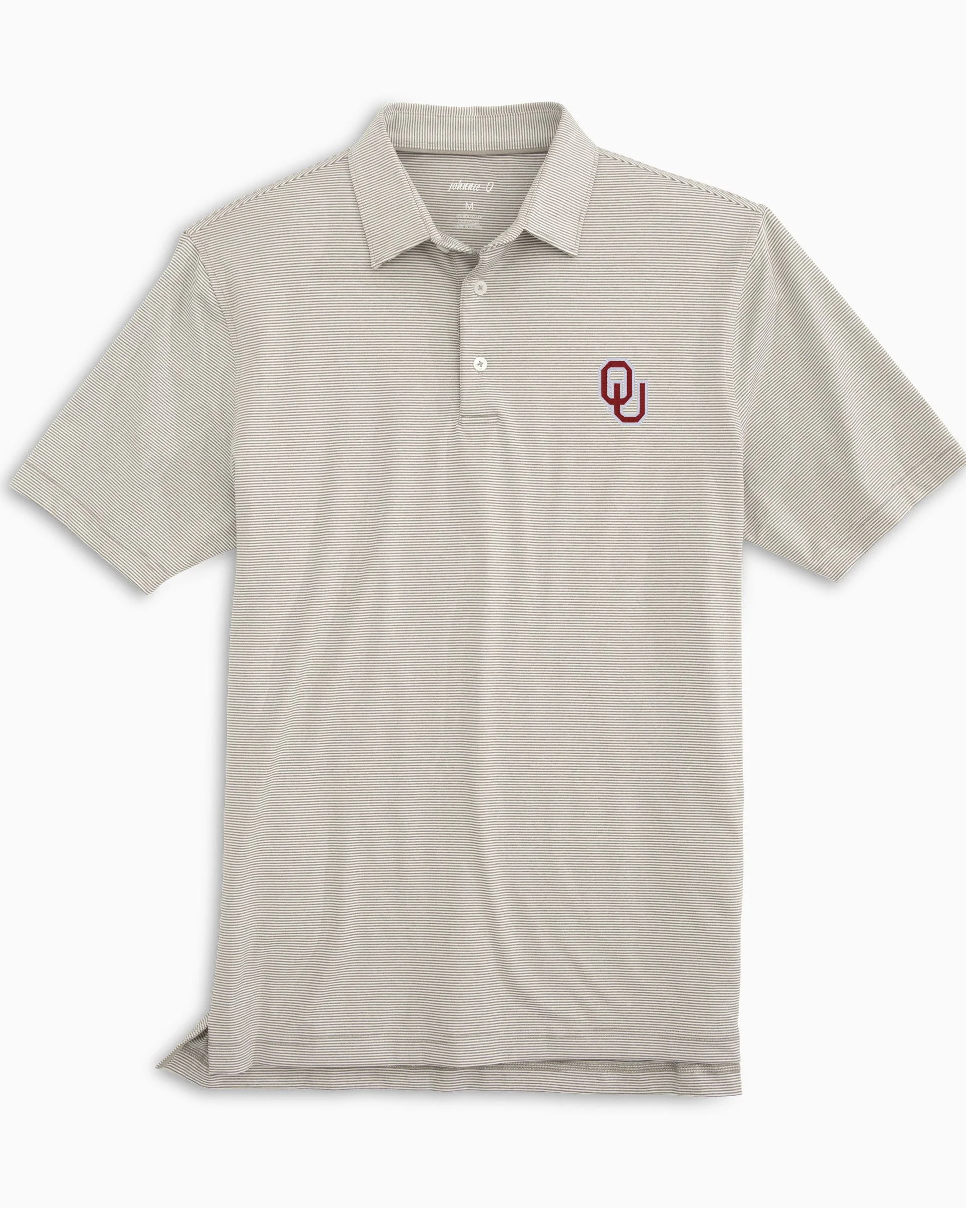Oklahoma Lyndonn Striped Jersey Performance Polo - Image 2