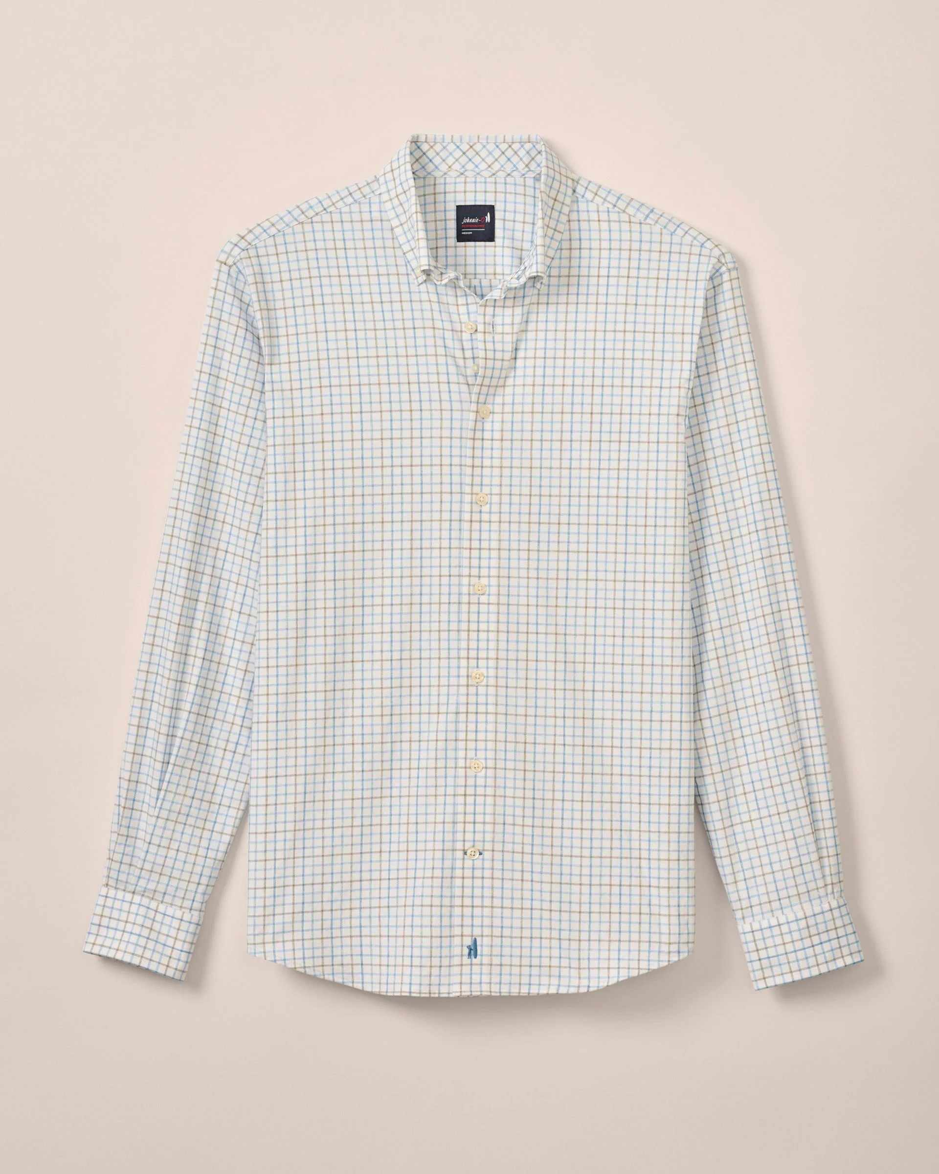 Everyday Performance Button Down Shirt - Paddock Tattersall - Image 4