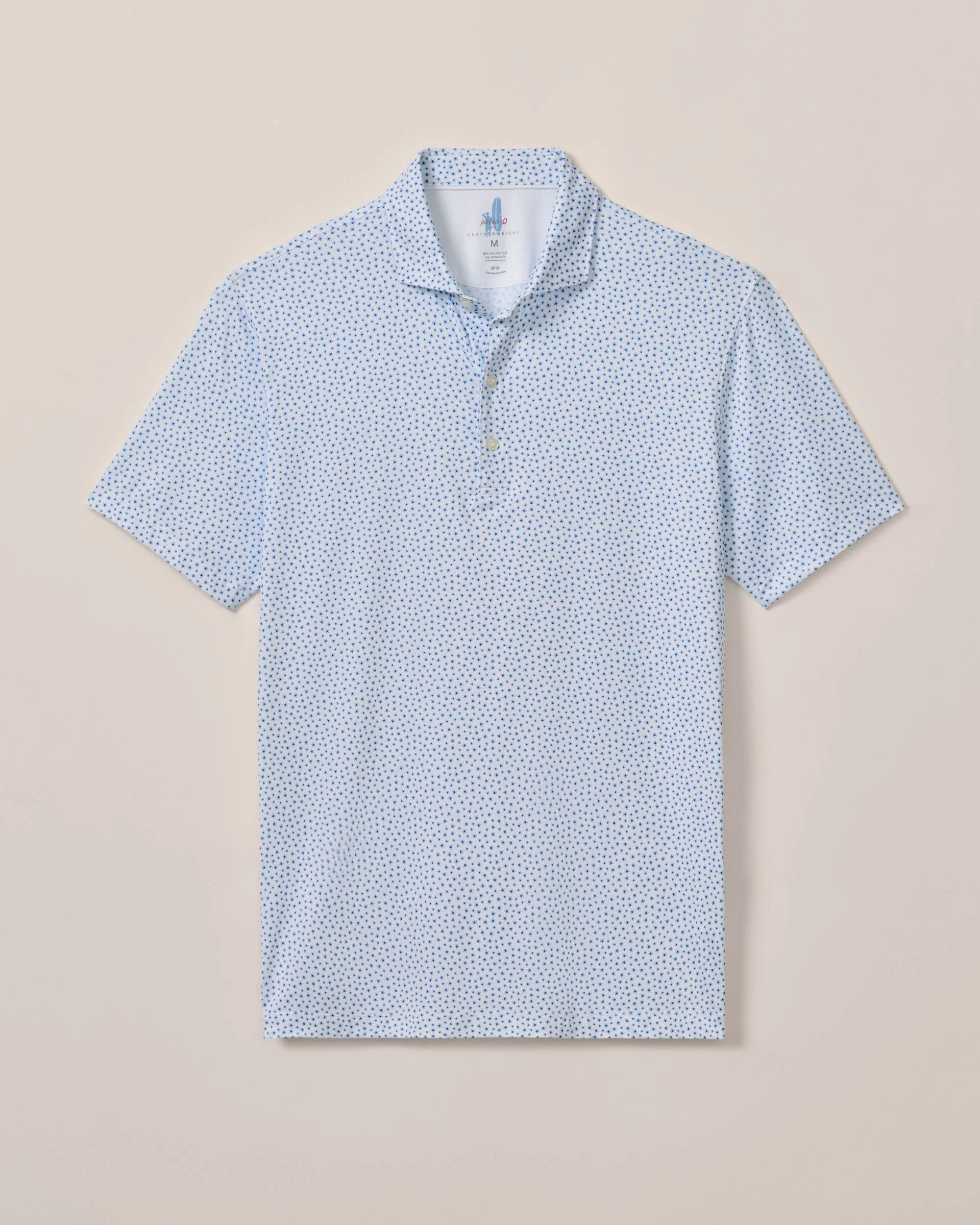 PerryGolf Featherweight Performance Polo - Plumeria