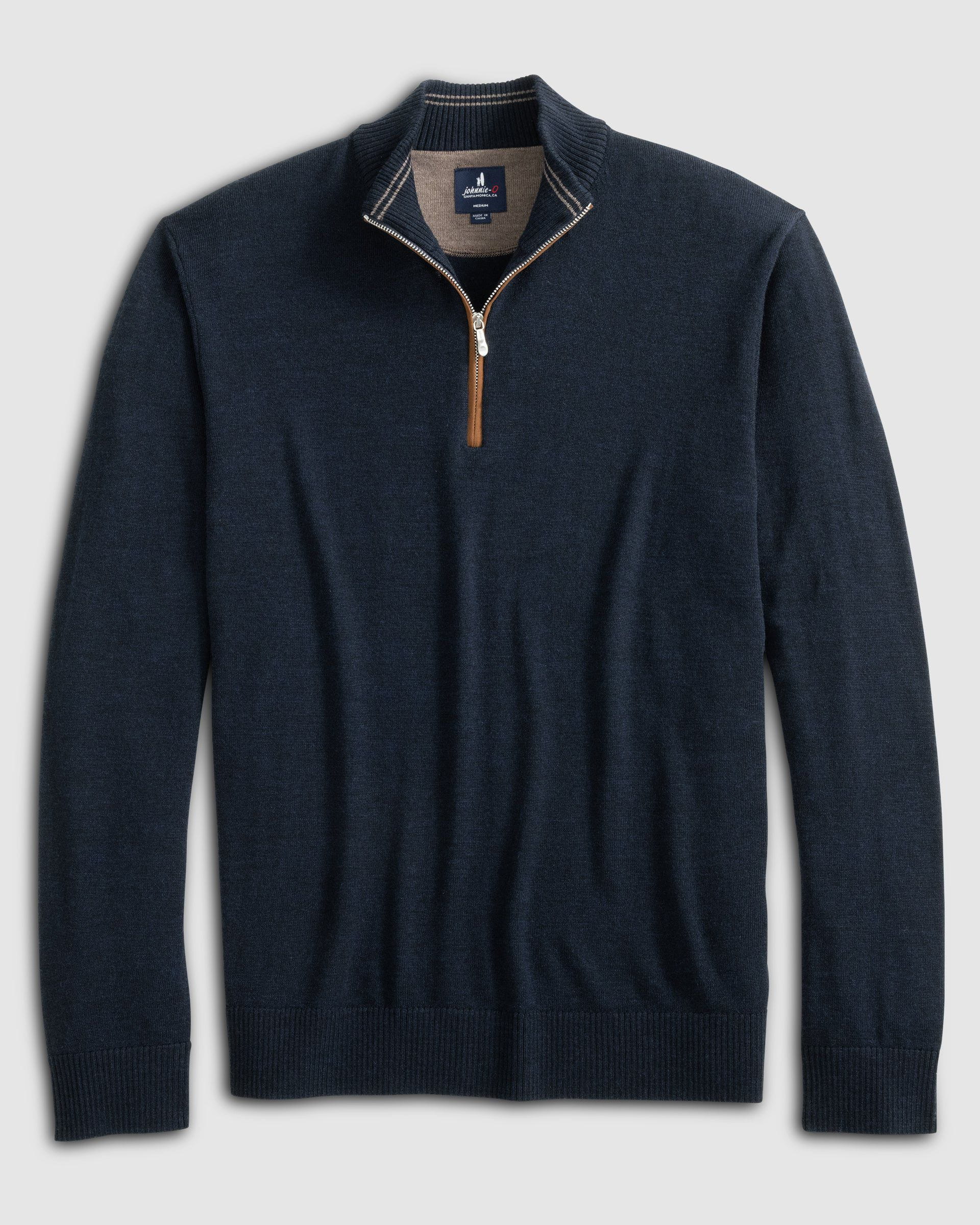 PerryGolf Raynor Merino 1/4 Zip Sweater - Image 13