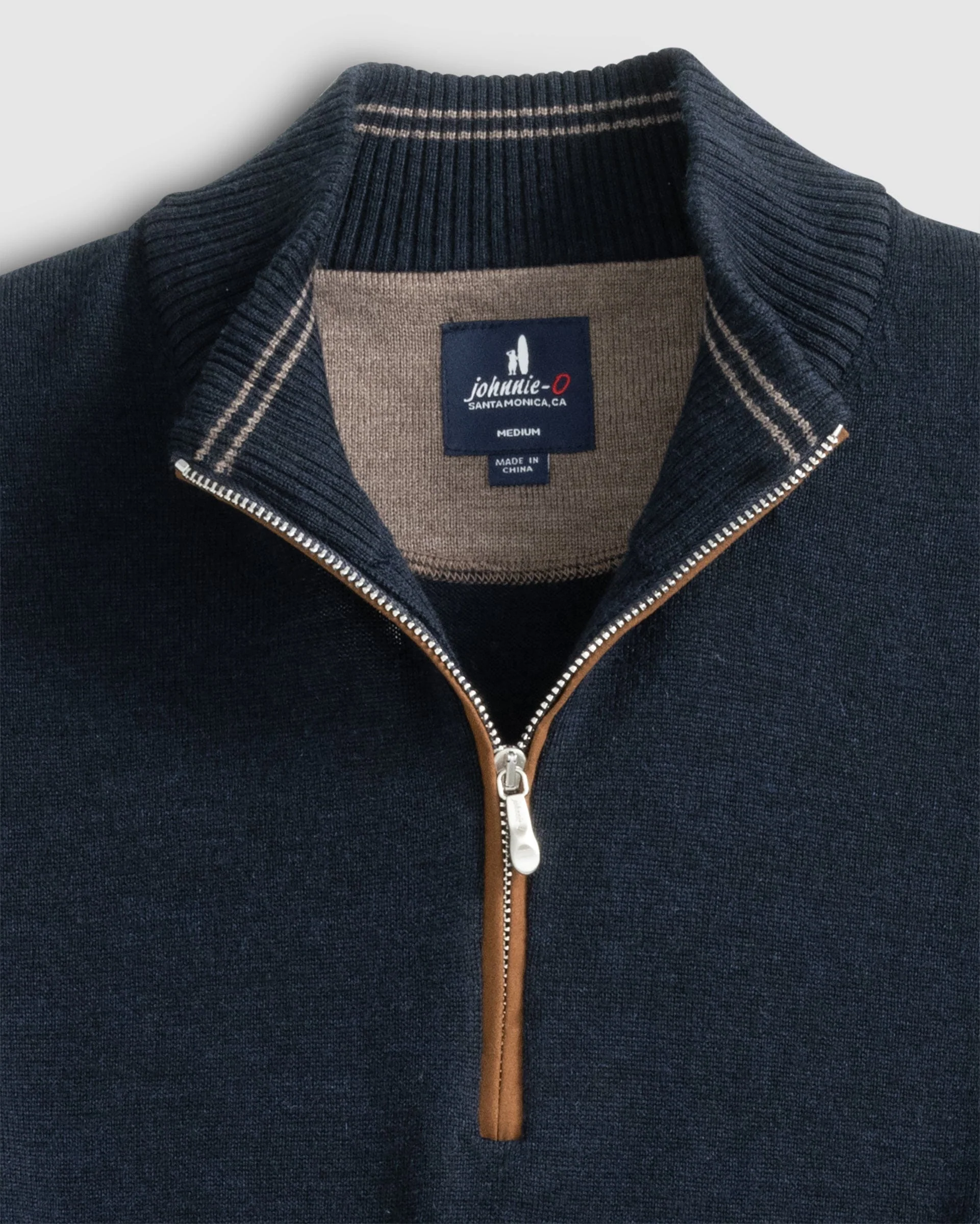 PerryGolf Raynor Merino 1/4 Zip Sweater - Image 14