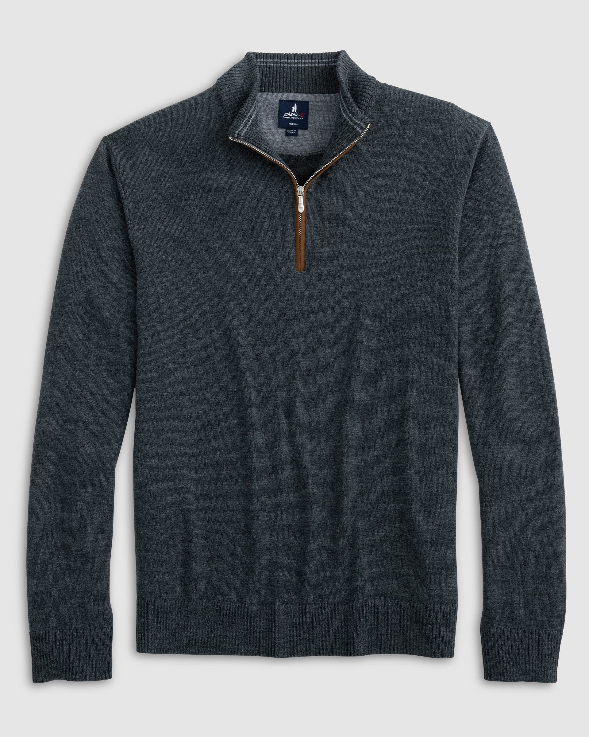 PerryGolf Raynor Merino 1/4 Zip Sweater - Image 17