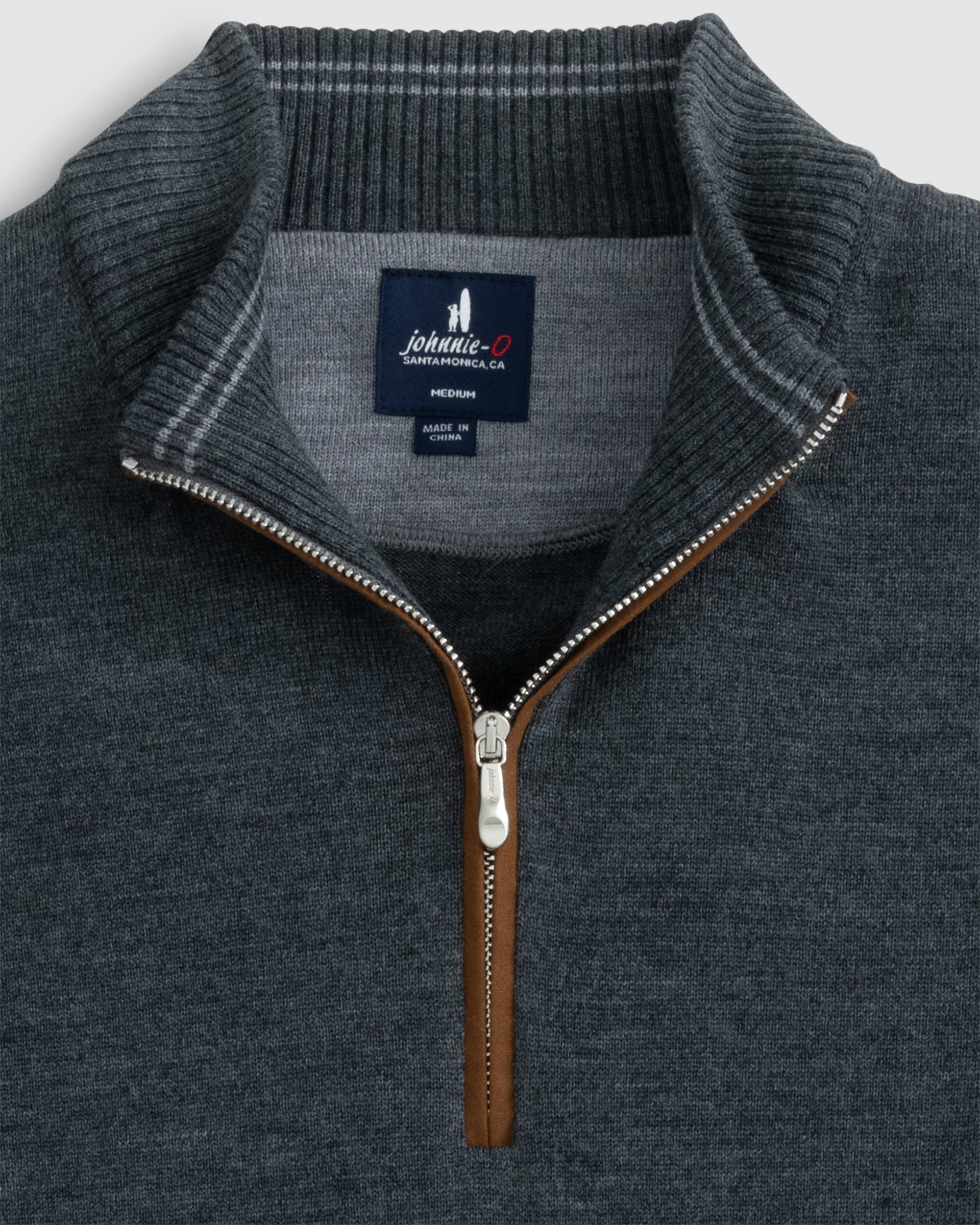 PerryGolf Raynor Merino 1/4 Zip Sweater - Image 18