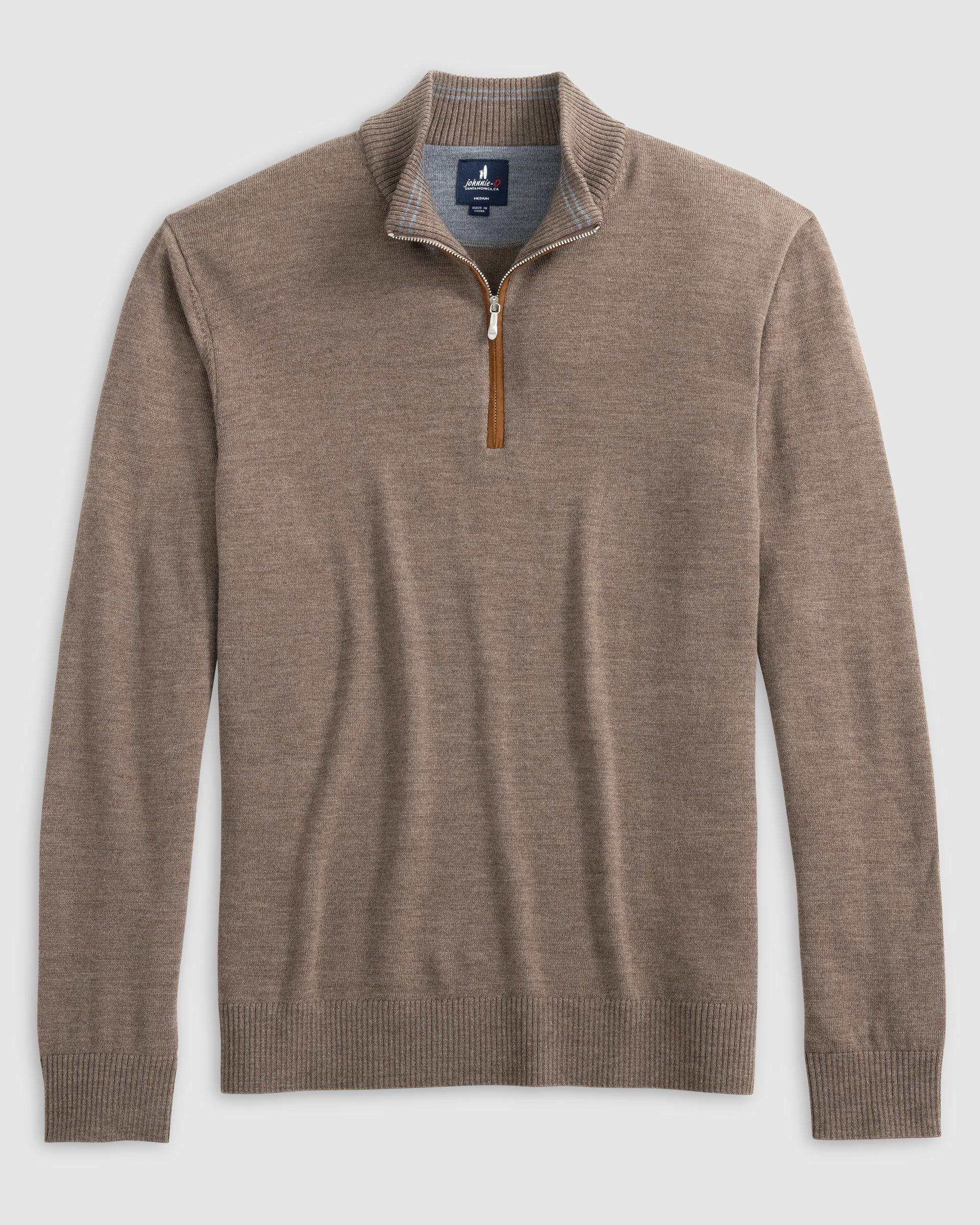 PerryGolf Raynor Merino 1/4 Zip Sweater - Image 21