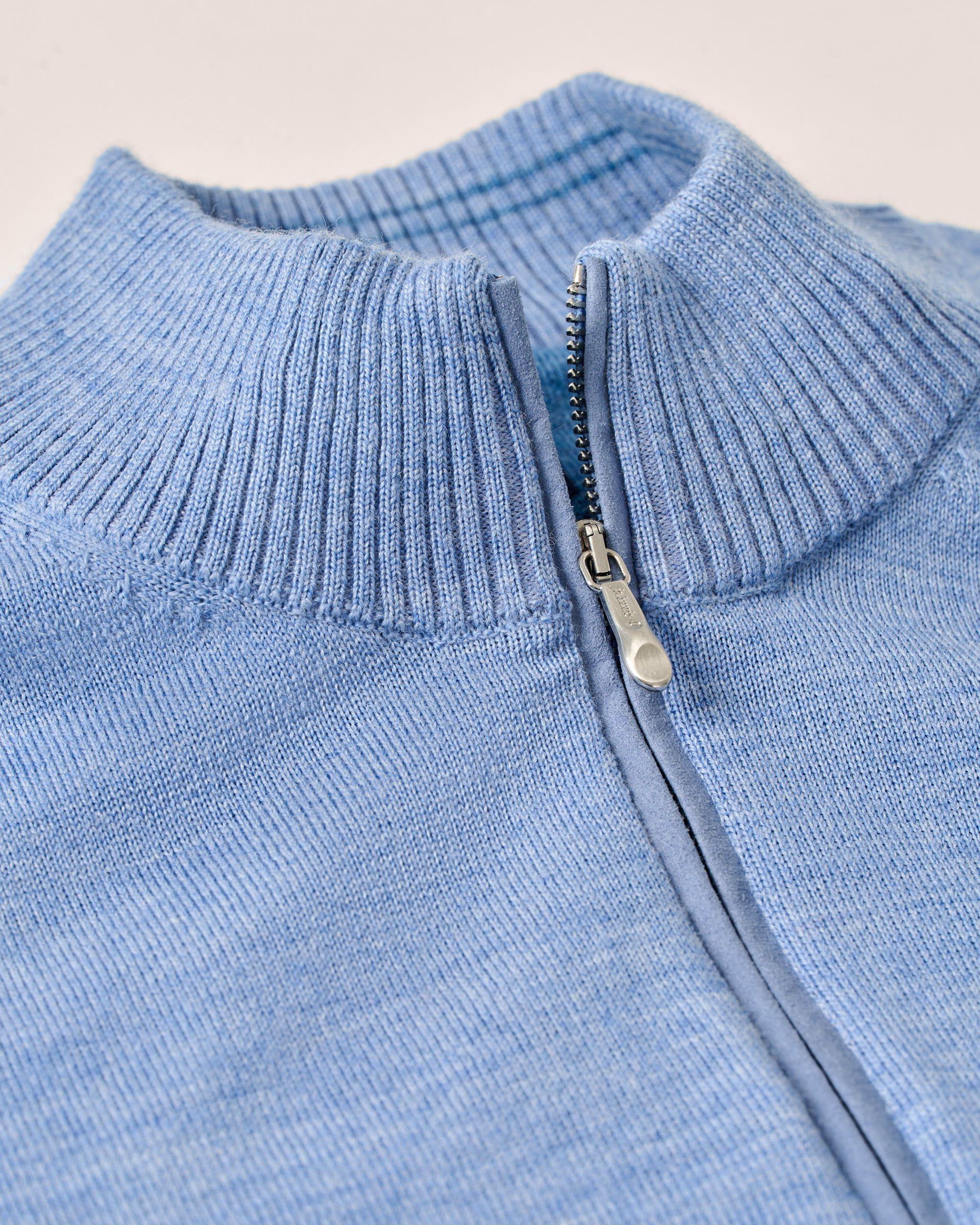 PerryGolf Raynor Merino 1/4 Zip Sweater - Image 38
