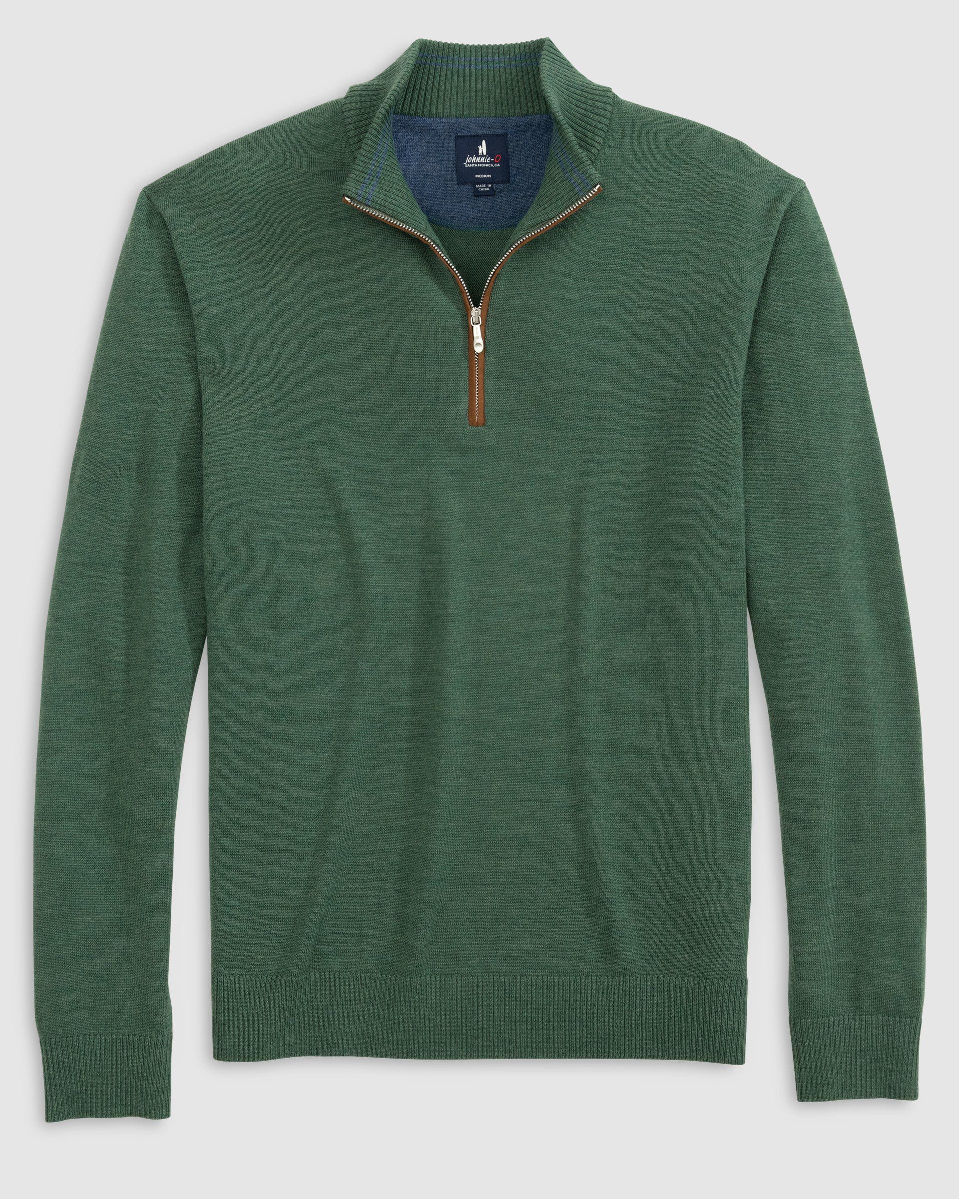 PerryGolf Raynor Merino 1/4 Zip Sweater - Image 5